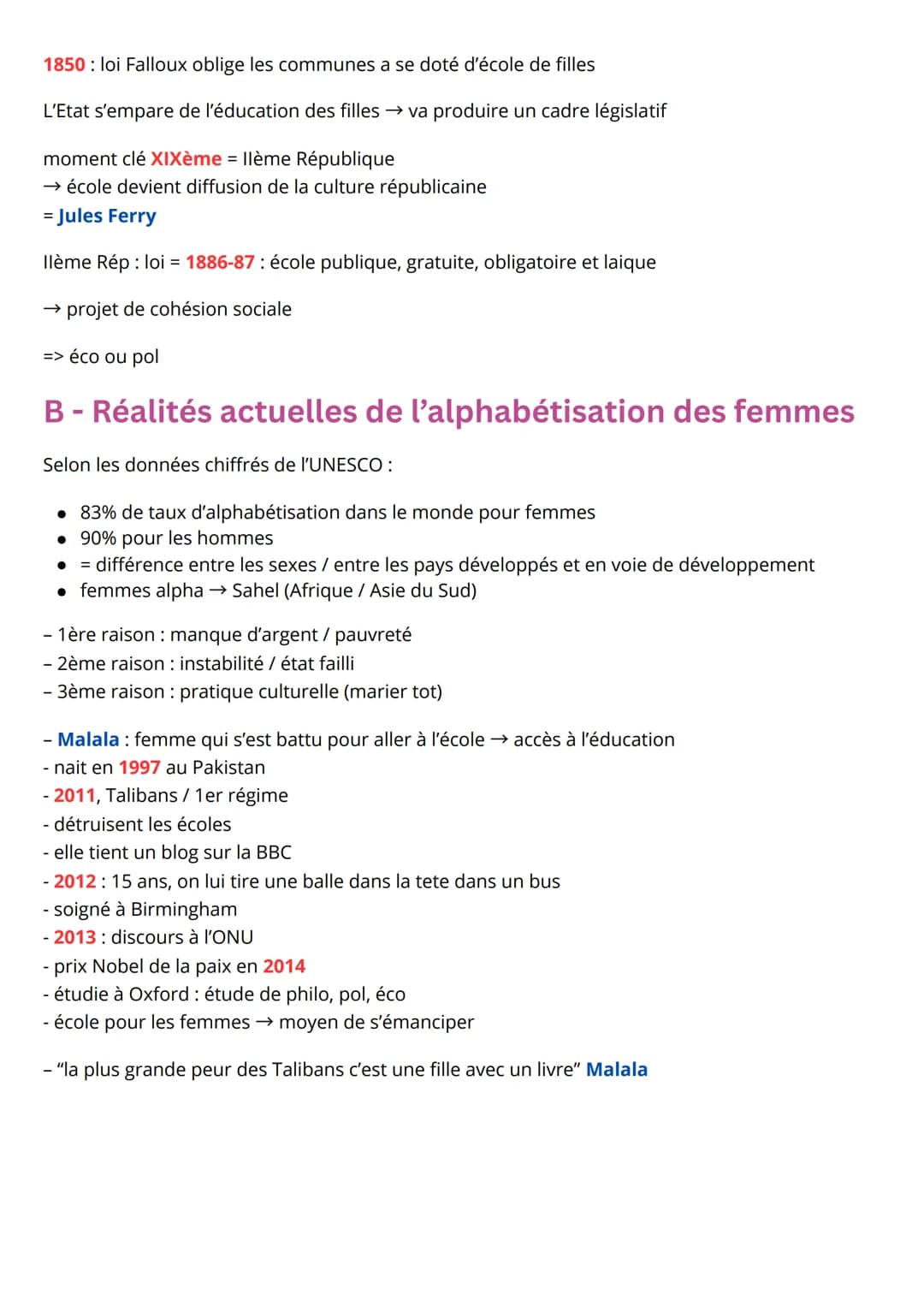 Thème 6: L'enjeu de
la connaissance
Chapitre introductif : Partager la connaissance
I - Construire et partager la connaissance /
L'histoire 
