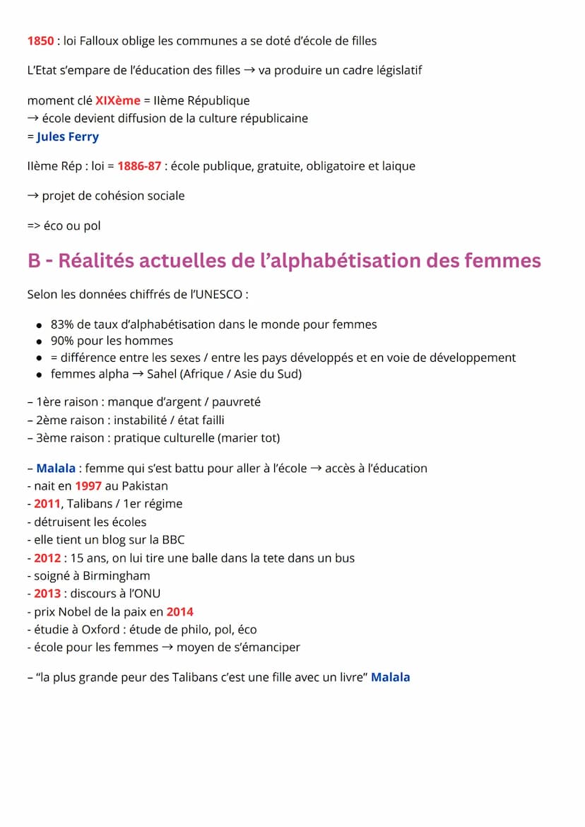 Thème 6: L'enjeu de
la connaissance
Chapitre introductif : Partager la connaissance
I - Construire et partager la connaissance /
L'histoire 