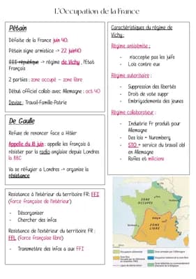 Know L'occupation de la France  thumbnail