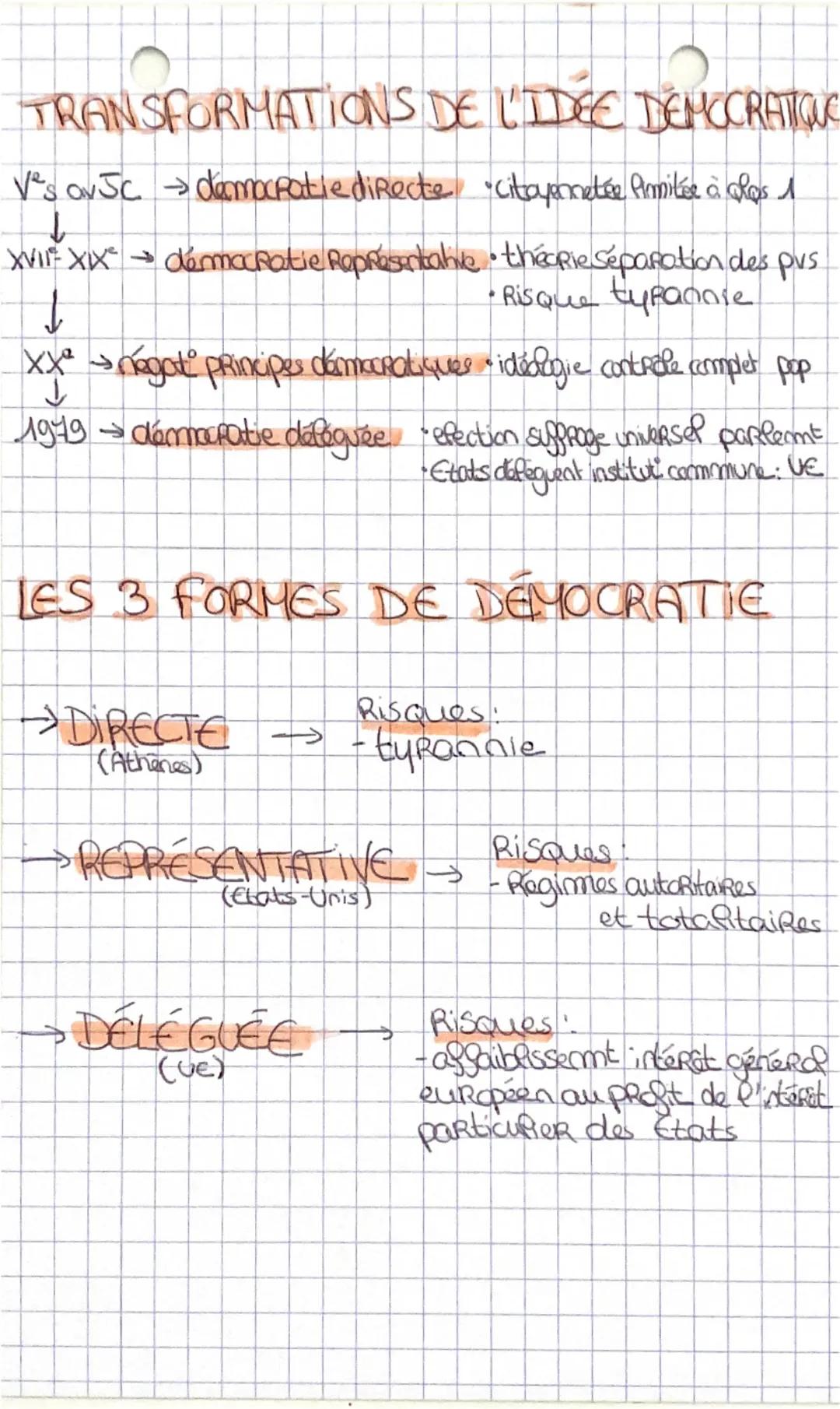 дере
hagsp
1/2
THEME Comprendre untie
Régime politique: la démocratie
VOCABULAIRE:
démocratie Regime politique ds lequel le pv est exerce
& 