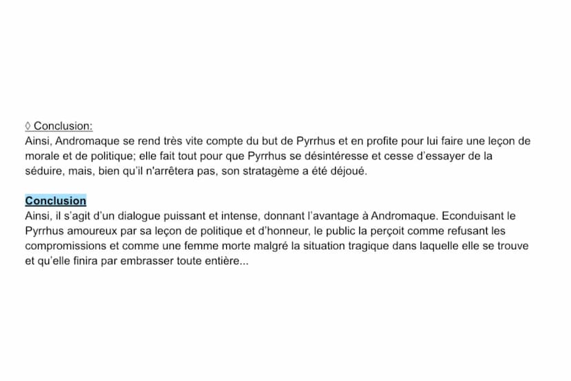 Andromaque
Introduction
Célèbre dramaturge et poète français appartenant au mouvement du classicisme, Jean Racine s'est
inspiré de la mythol