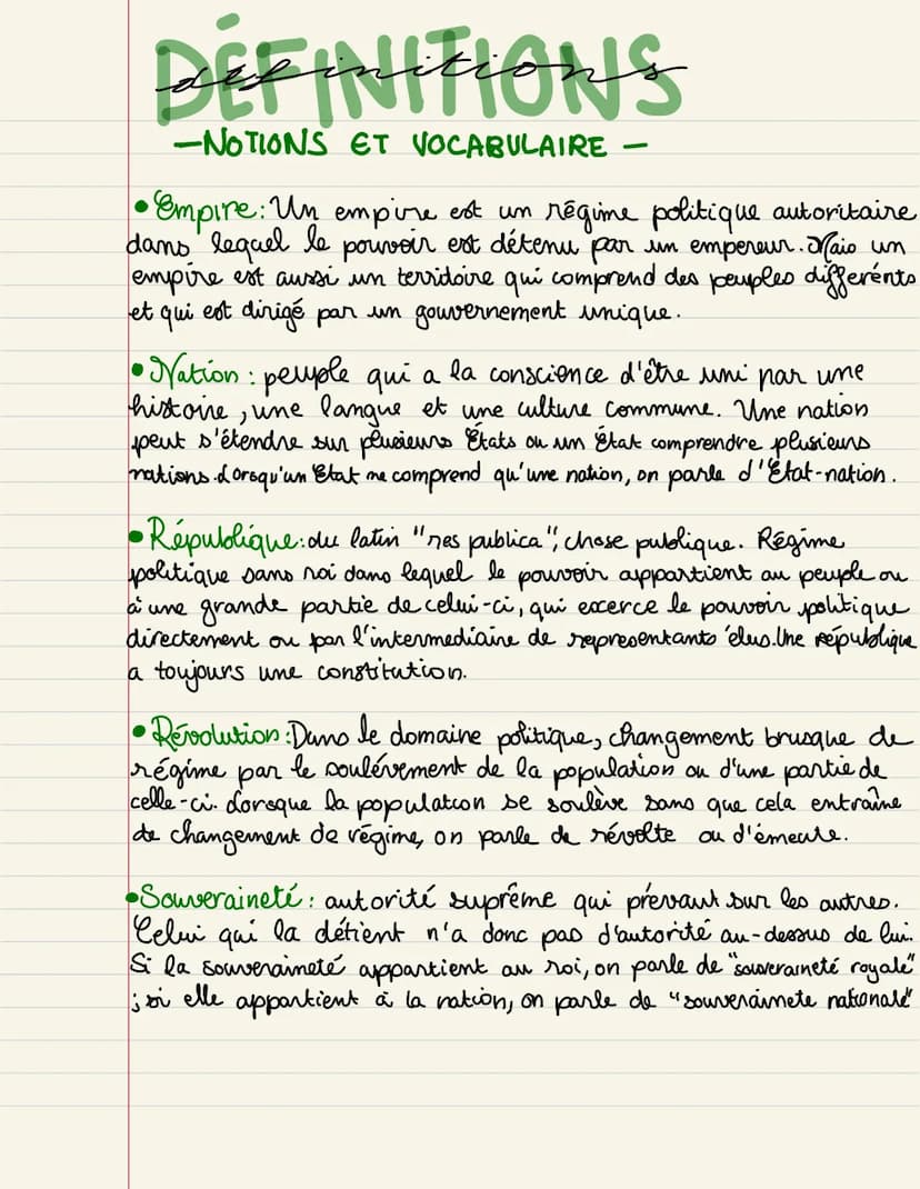 Histoire
Thème 1
6
-d'Europe face
aux révolutions_ CHAPITRE 1
La Révolution française et l'Empire : une nouvelle conception de la nation
→ C