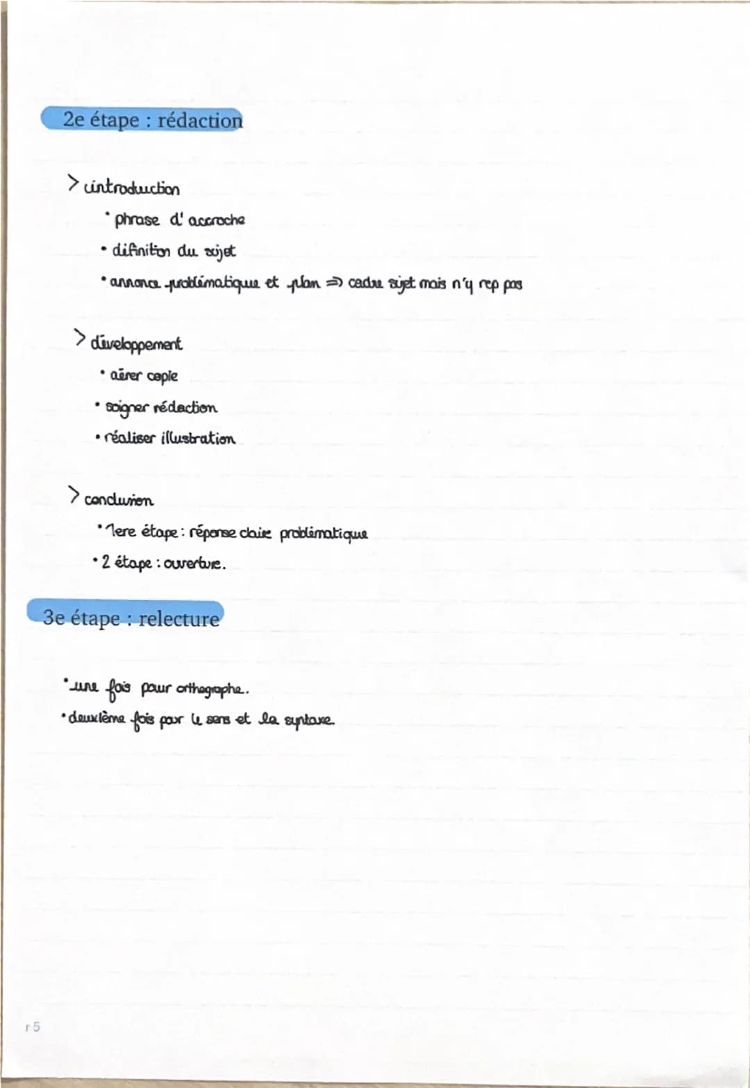 1ere étape : brouillon
La dissertation
permet de poser les bases de la réflexion.
• 3 jalons guident lors de a travail préparatoire
-
1:l'an