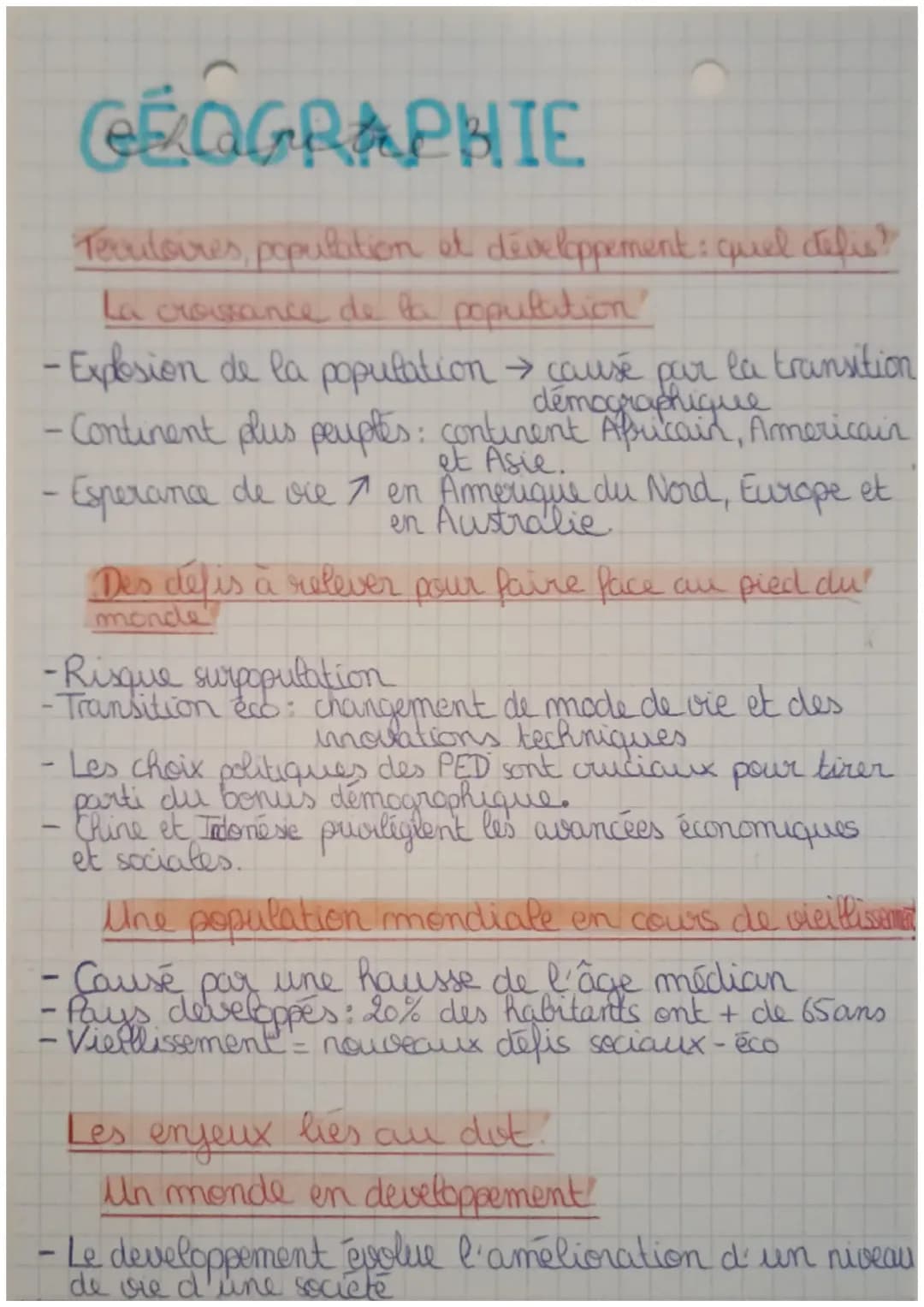 Pourquoi l'Afrique et l'Asie grandissent si vite ?