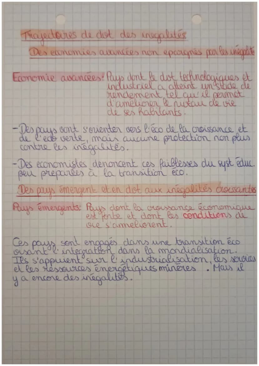 GEOGRAPHIE
Territoires, population et développement: quel défis?
La croissance de la population
-Explosion de la population → causé par la t