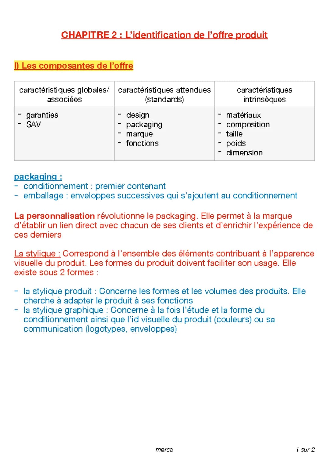 L'Offre Produit en Marketing: Composantes et Exemples