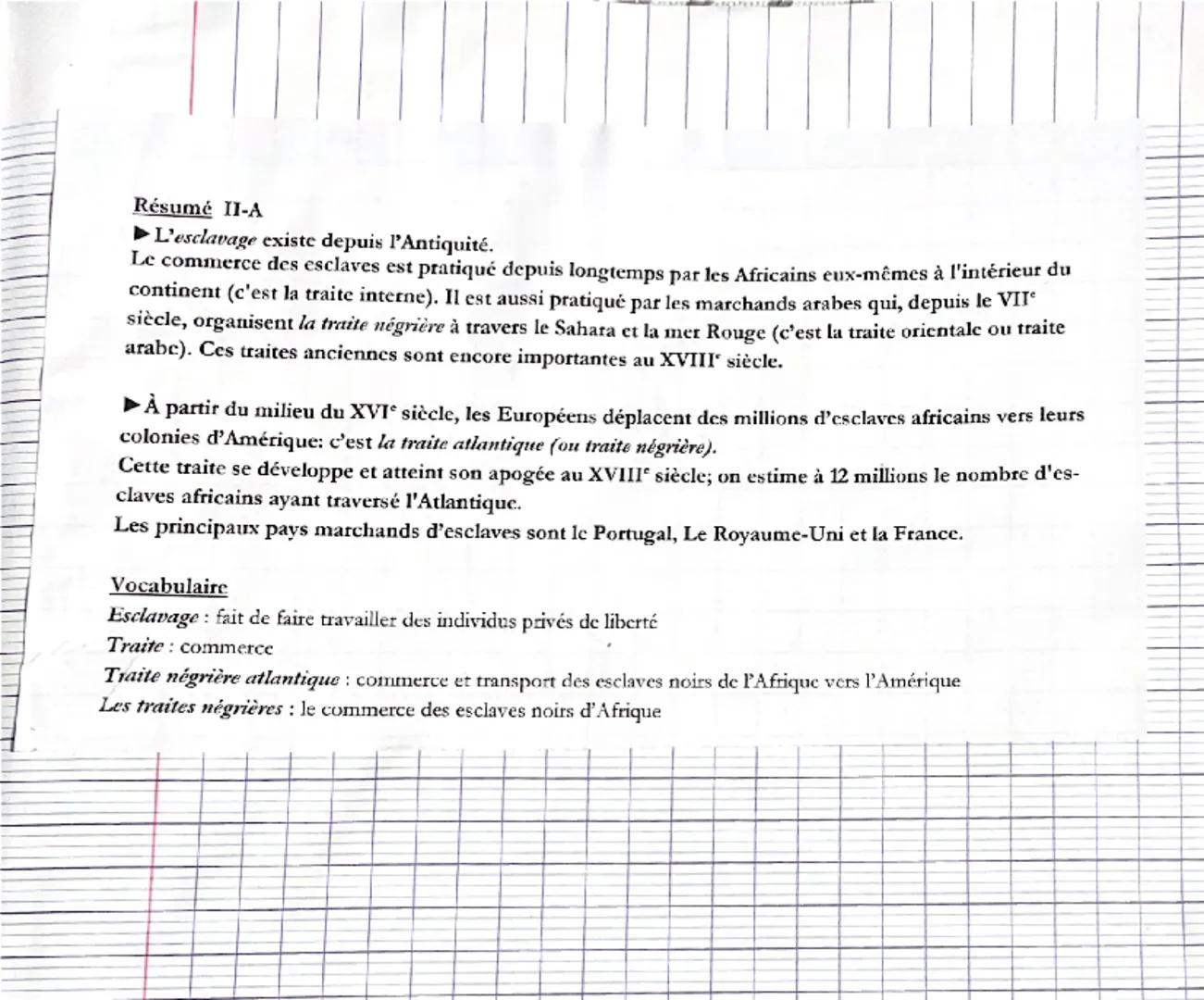 H4-C1
BOURGEOISIES MARCHANDES, GRAND COMMERCE ET TRAITES NÉGRIÈRES
AU XVIII SIÈCLE
Introduction
Au milieu du XVIIIe siècle, les États europé