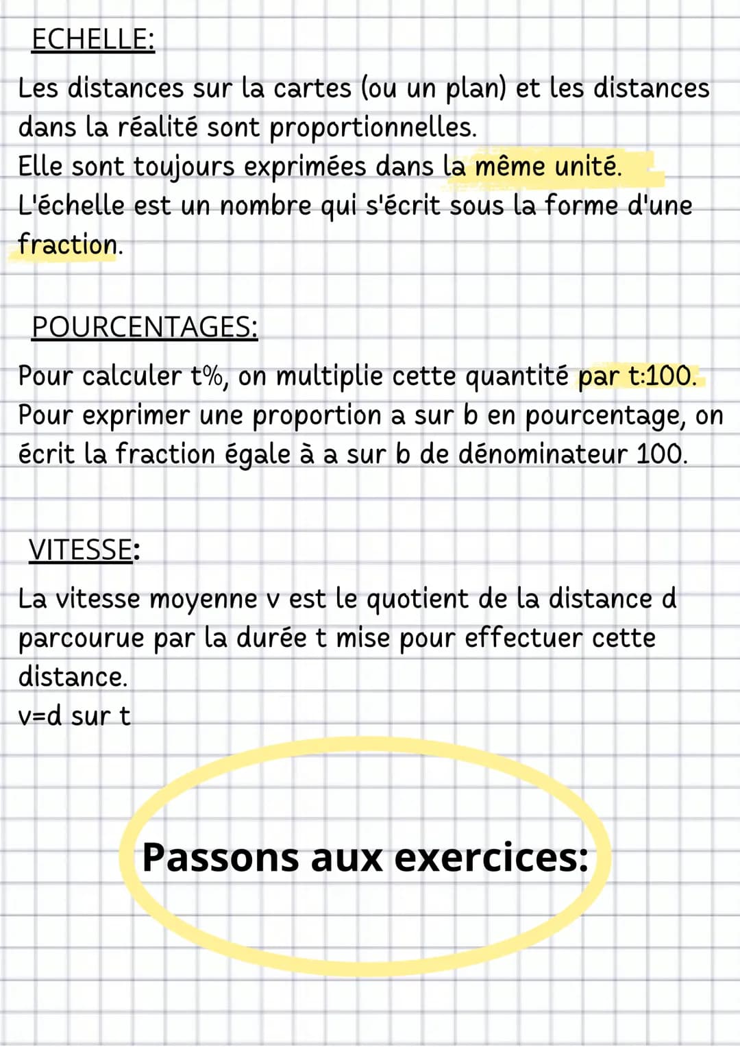 la proportionnalite
DEFINITION:
Deux grandeurs sont proportionnelles
si les valeurs de l'une s'obtiennent
en multipliant les valeurs de l'au