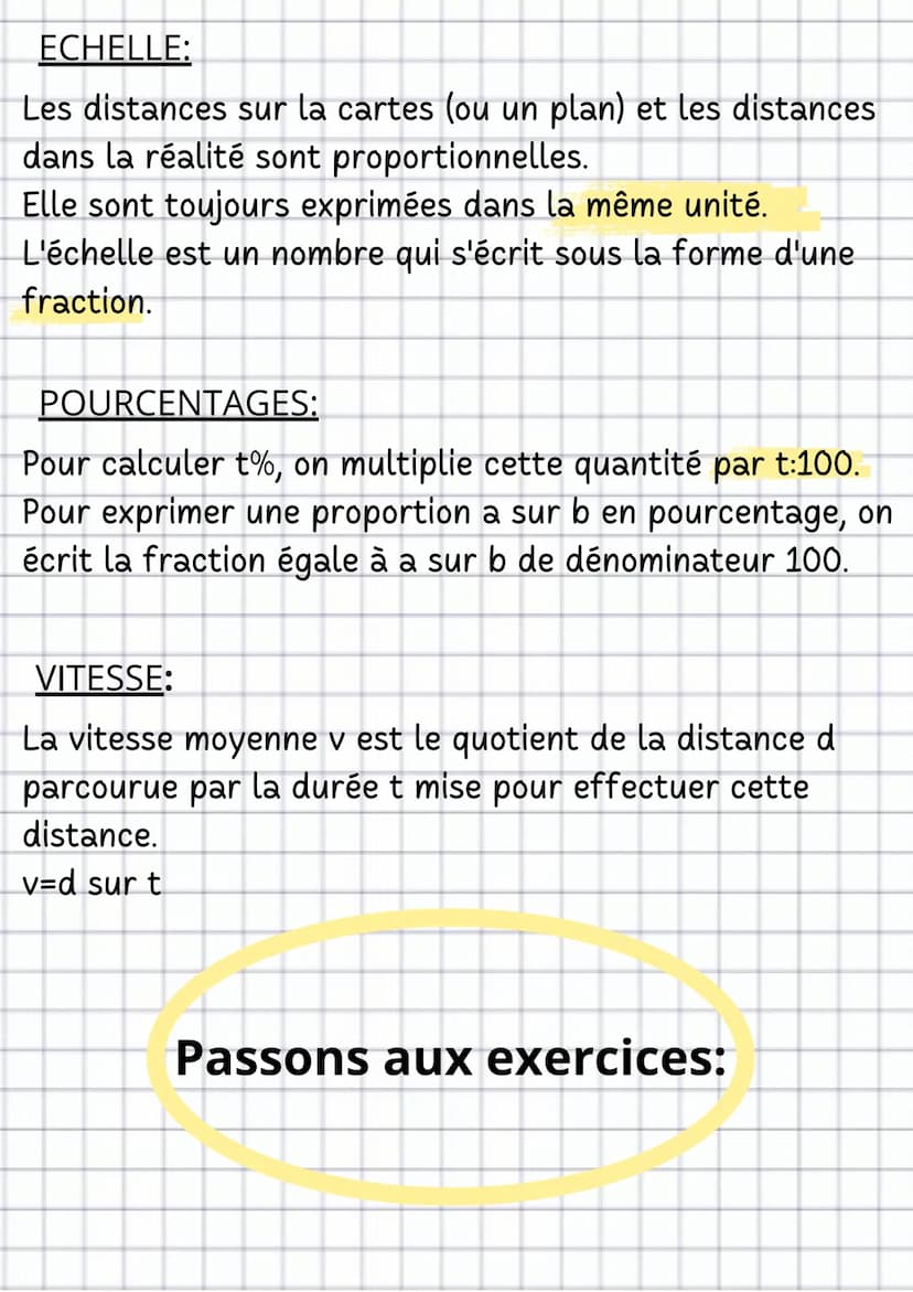 la proportionnalite
DEFINITION:
Deux grandeurs sont proportionnelles
si les valeurs de l'une s'obtiennent
en multipliant les valeurs de l'au