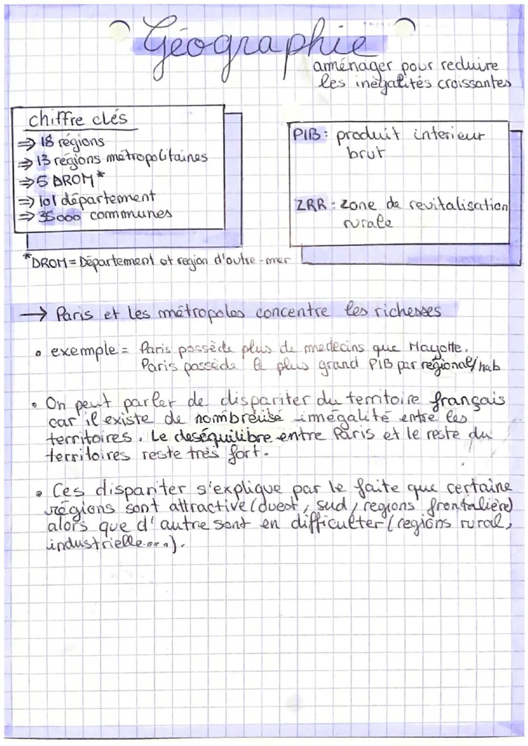 Geographie

chiffre clés
→18 regions
→13 regions métropolitaines
⇒5 BROM*
iol département
35000 communes
*DROM=Département of region d'outre