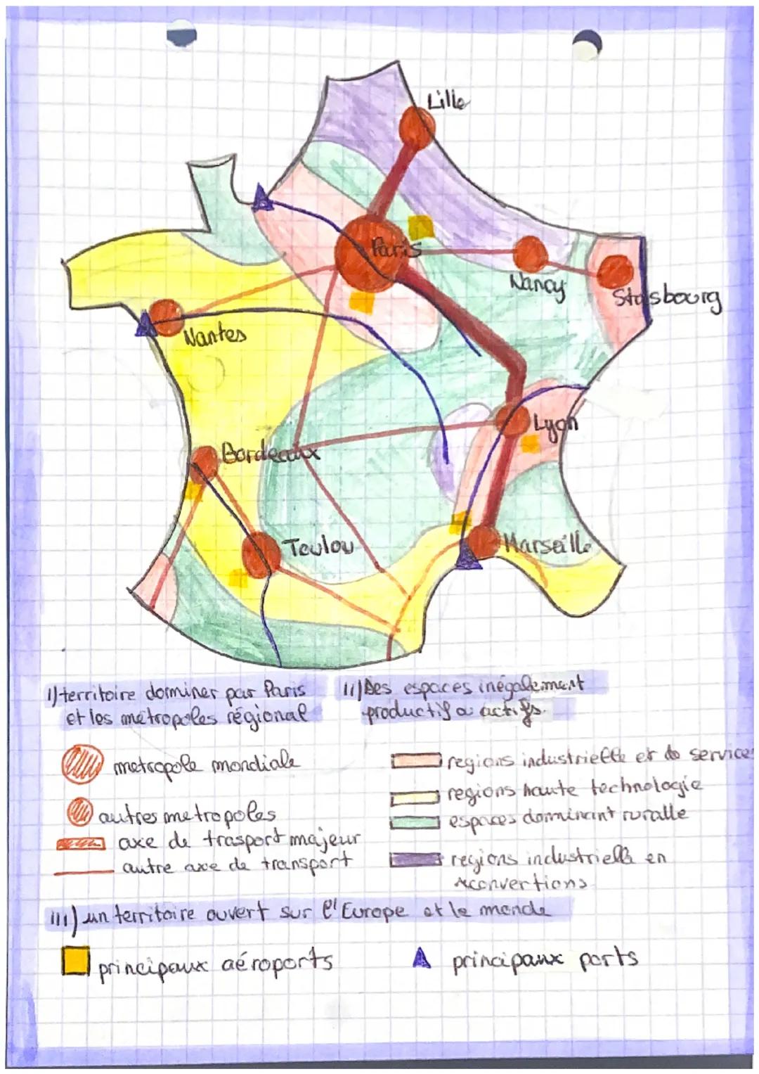 Geographie

chiffre clés
→18 regions
→13 regions métropolitaines
⇒5 BROM*
iol département
35000 communes
*DROM=Département of region d'outre