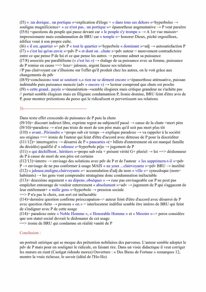 OEUVRE INTEGRALE : La Bruyère, Les Caractères
OBJET D'ETUDE : Les Caractères, Périandre
INTITULE DU PARCOURS: La Comédie social
Introduction