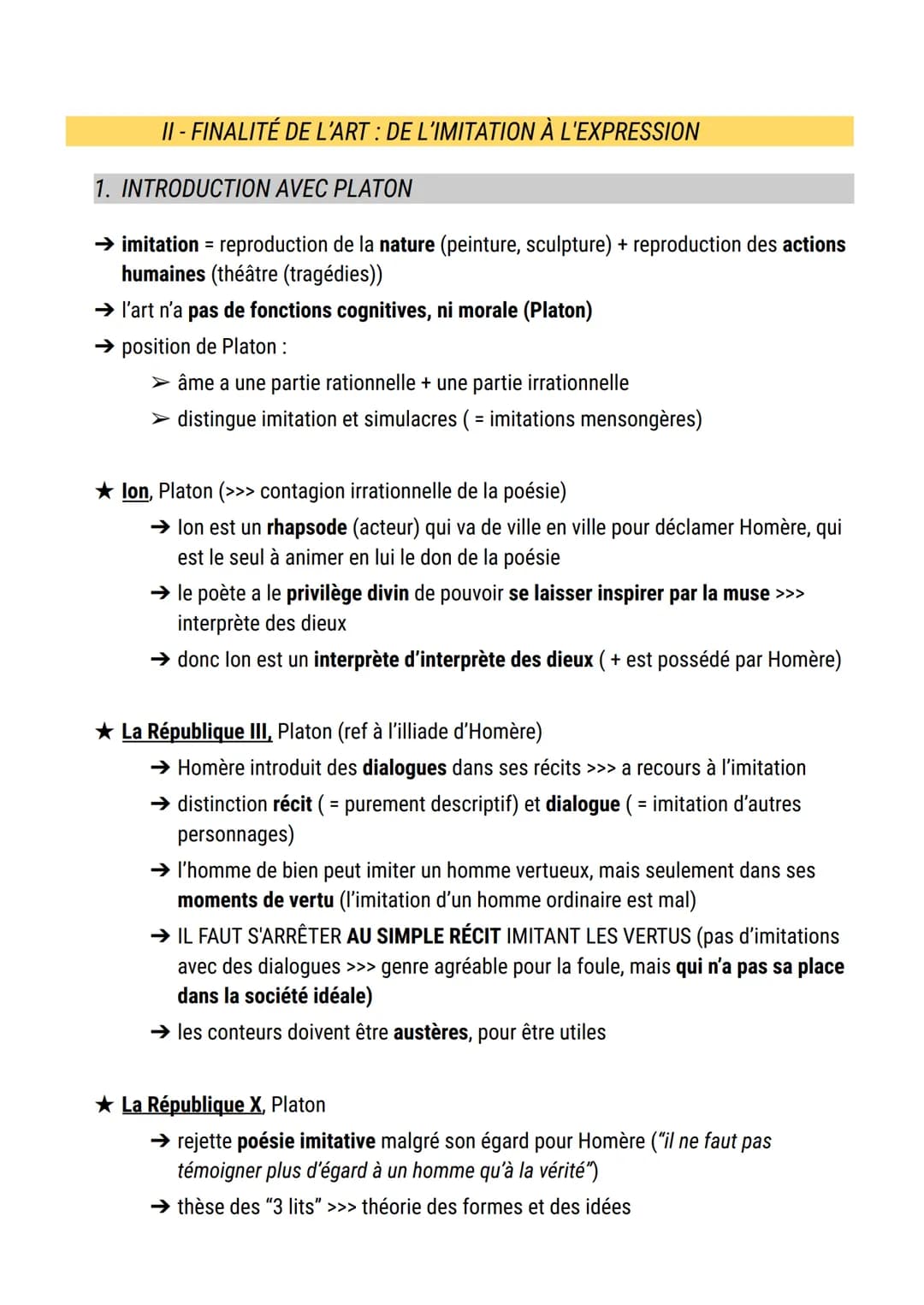 INTRODUCTION
L'art et la culture
1. ART (BEAUX-ARTS): 4 DIRECTIONS DE RÉFLEXIONS
1. Notion d'art
2. Artistes (nature de son
activité, créati