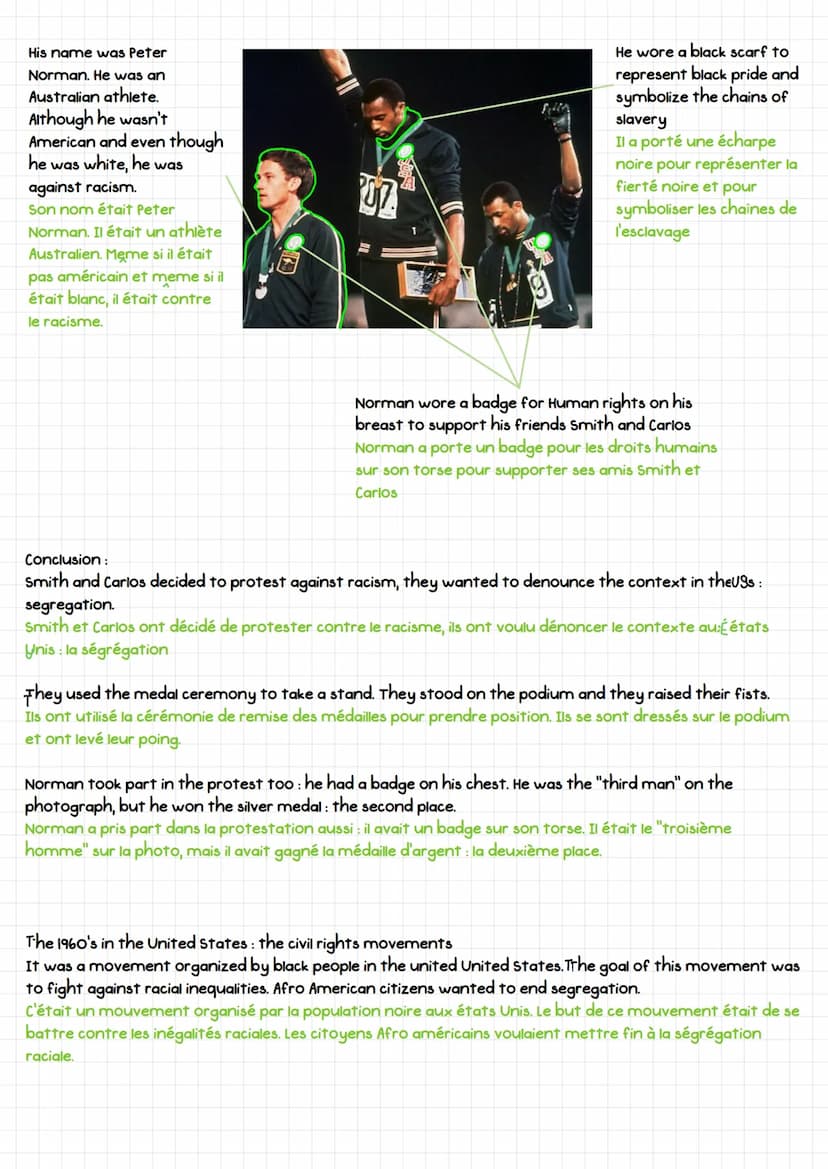 Connaissances culturelles :
Doc I
In a video, a professor in anthropology names Orin Starn is explaining the links between sports and societ