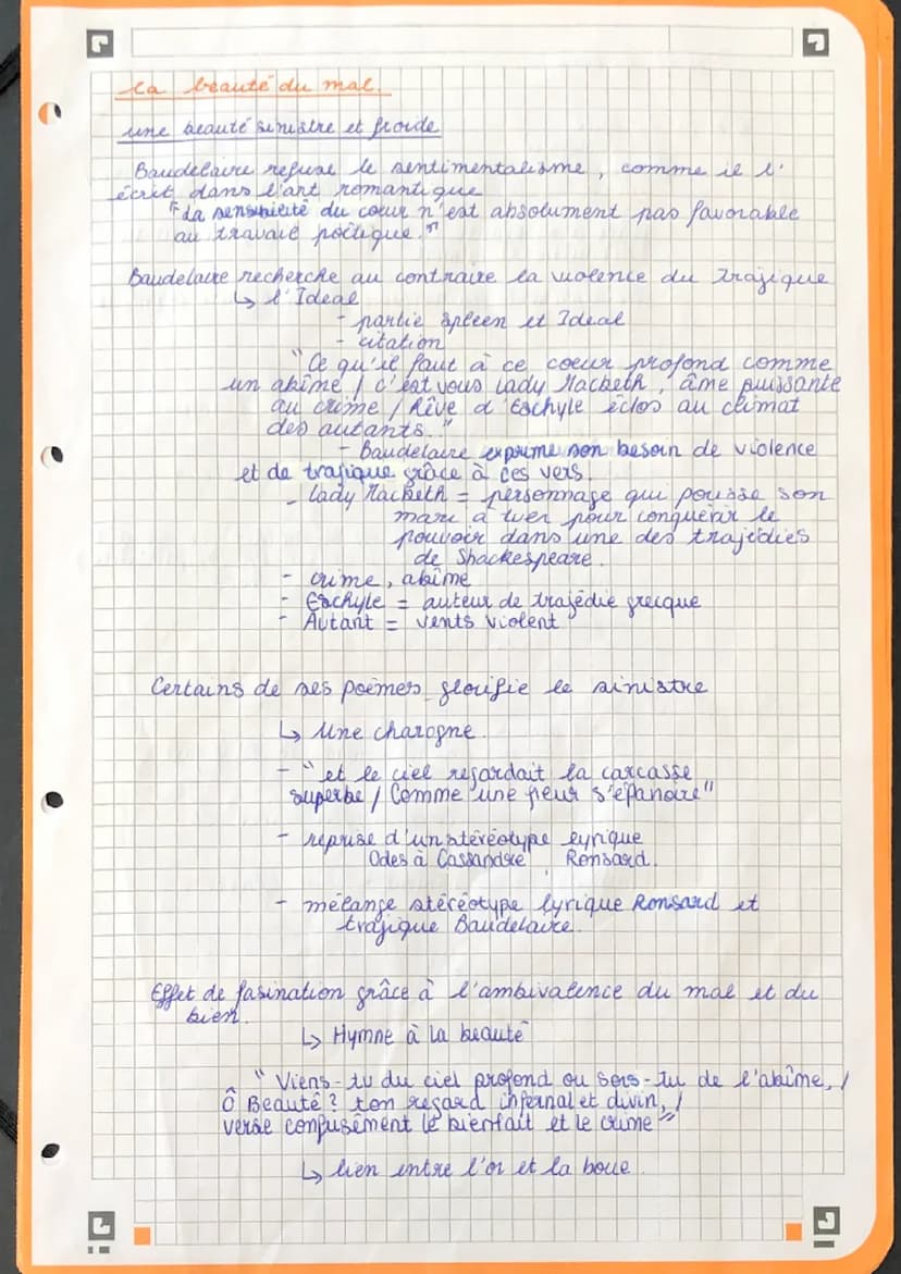 alchimie poidique la boue et l'or.
dissertation
introduction
Charles Baudelaire est un poète maudit de part la vie
qu'il mine et de part son
