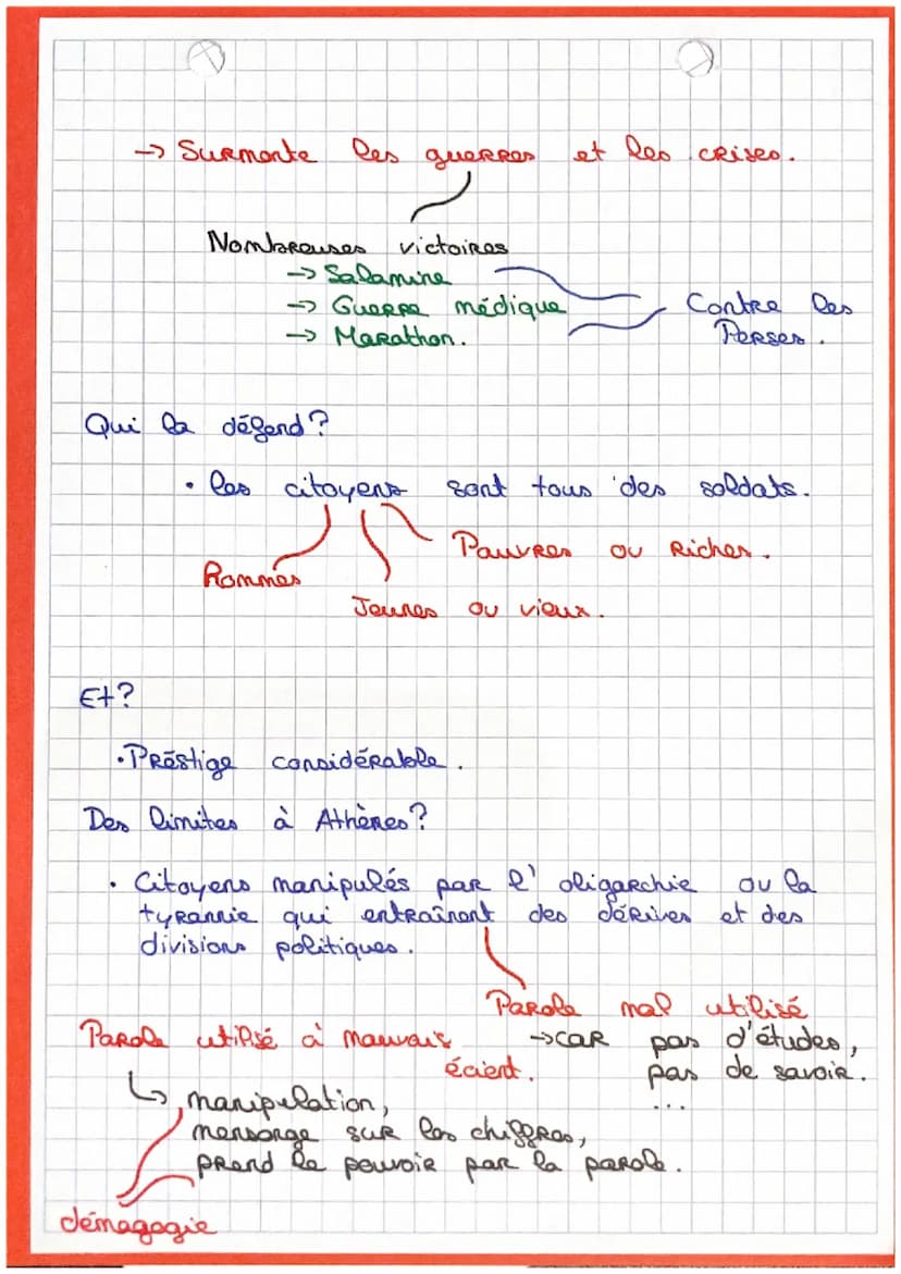 HGGSP.
Thème 2: Comprendre un régime politique:
La Democratie.
Bang
demos
→ peuple
→ Régime politique dans lequel le peuple
le pouvoir.
Pour