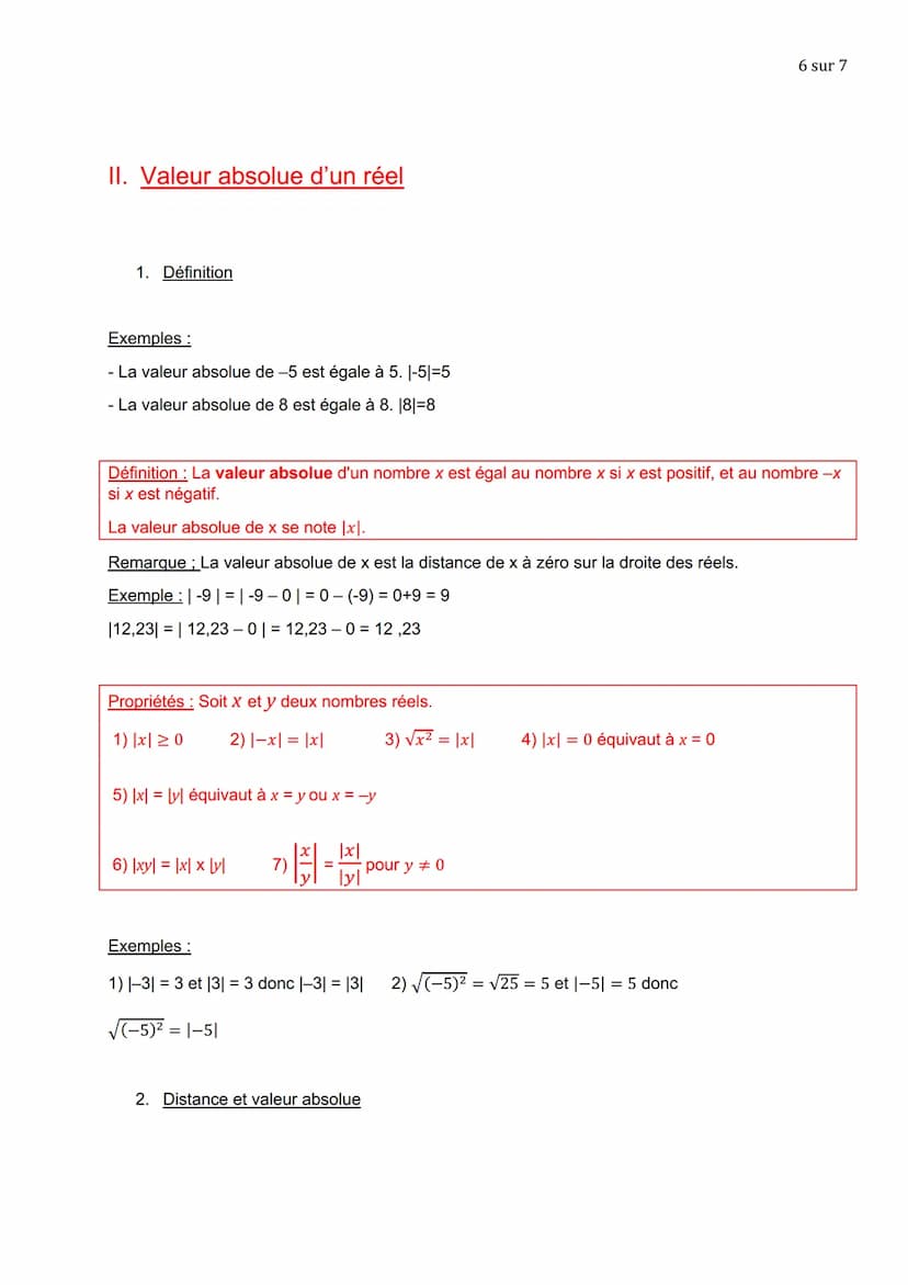 I. Intervalles de R
1. Notations :
NOMBRES RÉELS
(Partie 2)
L'ensemble de tous les nombres réels x tels que 2 ≤ x ≤ 4 peut se représenter su