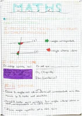 Know Angles alternes-internes et correspondants  thumbnail