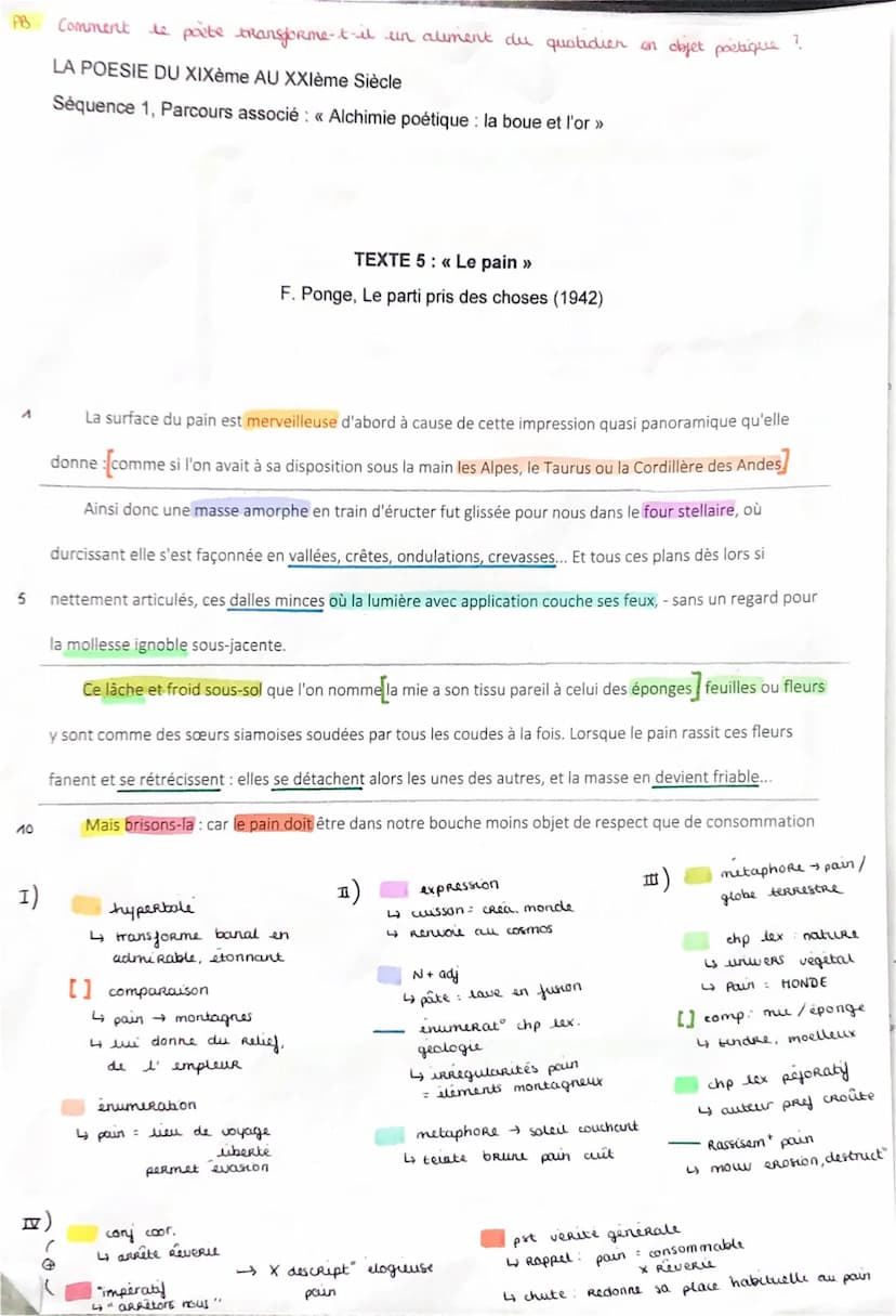 3
1
**
18
INTRODUCTION:
3
ACCROCHE :
OEUVRE ET
AUTEUR
FORME
SUJET/THEME
PLAN
Francis Ponge
syndicaliste
TEXTE 5
DEVELOPPEMENT :
"merveilleus