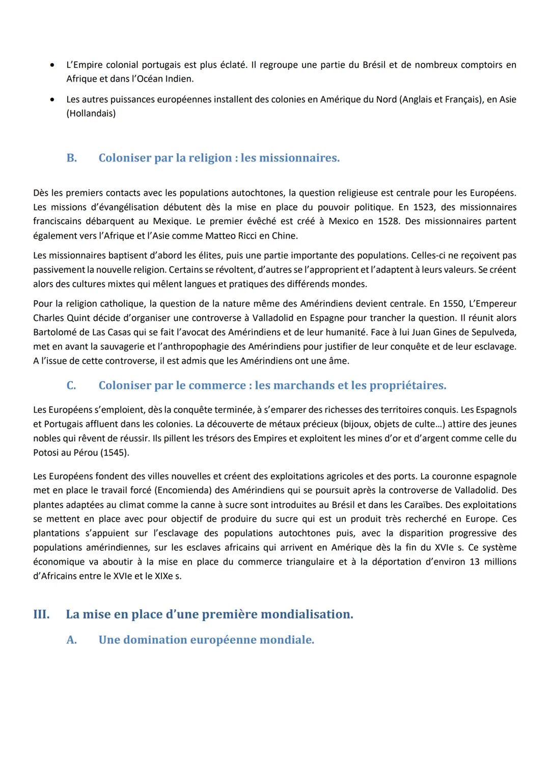 H2-1 L'OUVERTURE ATLANTIQUE
LES CONSEQUENCES DE LA DECOUVERTE DU NOUVEAU MONDE
Introduction :
1453: la ville de Constantinople est prise par