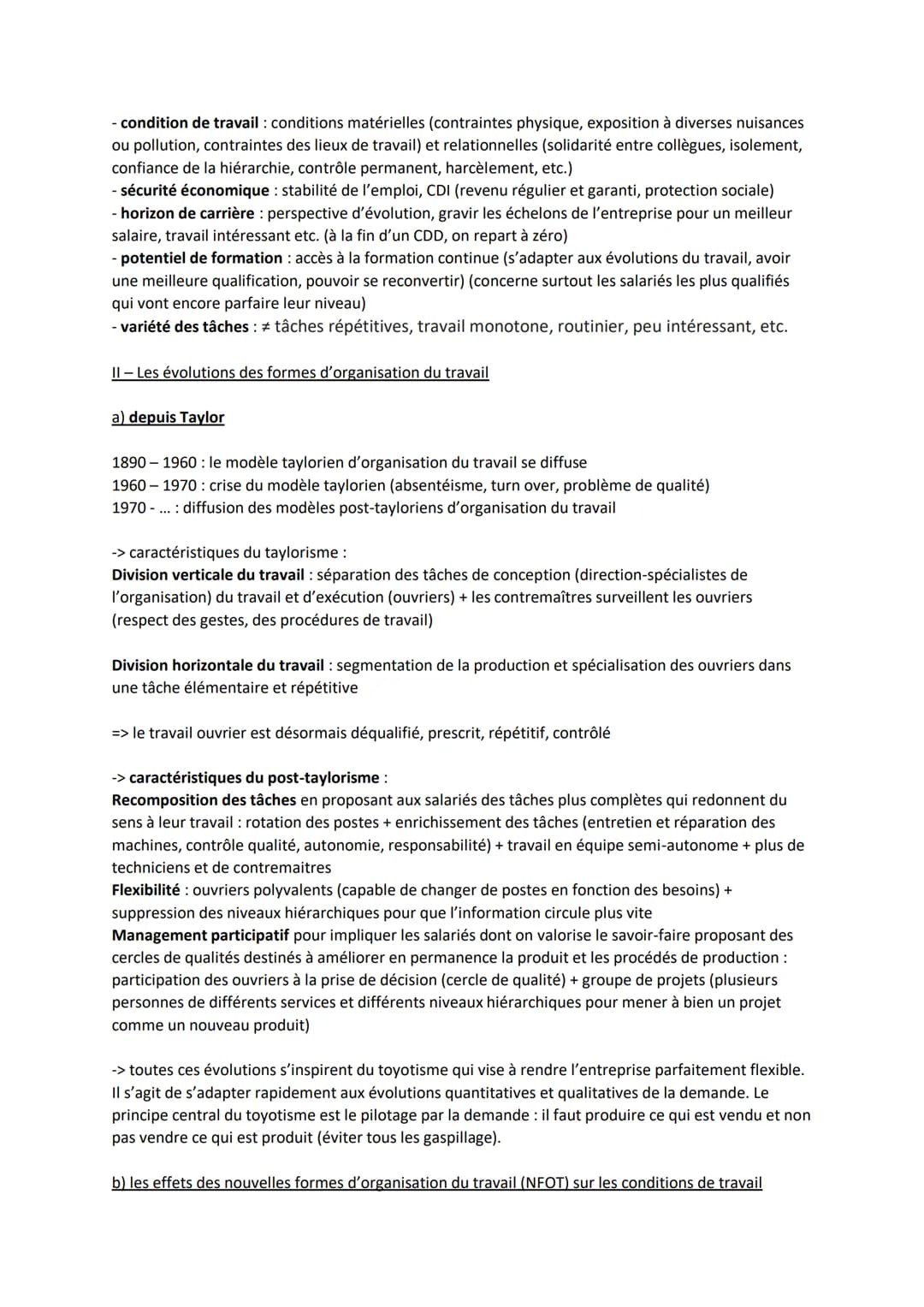 Chapitre 10: Quelles mutations du travail et de l'emploi ?
1- Les multiples dimensions du travail et de l'emploi
a) travail, emploi, activit