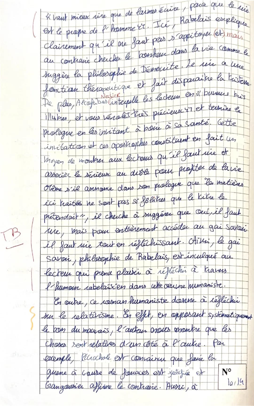 NOTE:
19
20
(le numéro est celui qui figure sur la liste d'appel)
je te félicite cher excellent dévoué
Appréciation du Correcteur?
monsieur 