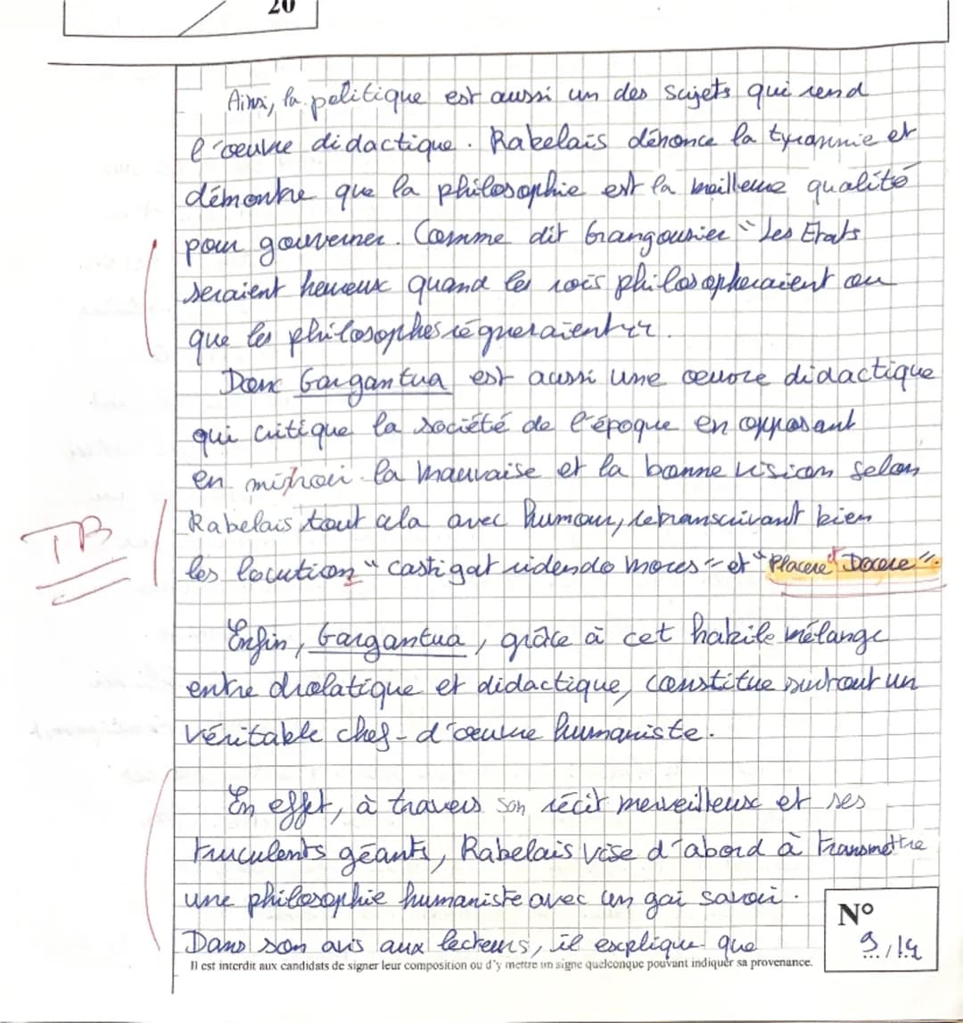 NOTE:
19
20
(le numéro est celui qui figure sur la liste d'appel)
je te félicite cher excellent dévoué
Appréciation du Correcteur?
monsieur 