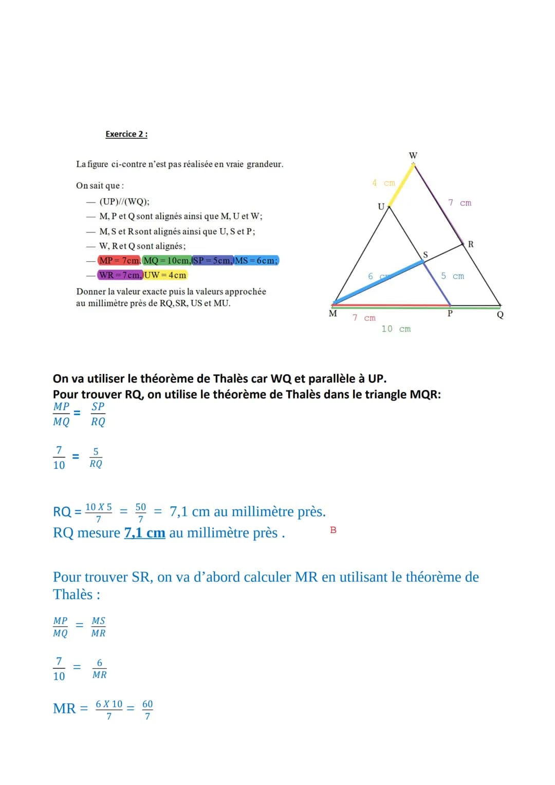 Dal
Clémentine
Exercice 1
Exercice 1:
1.
5/5
1. Décomposer les nombres 6 120 et 5712 en produit de facteurs premiers.
2. En déduire la liste