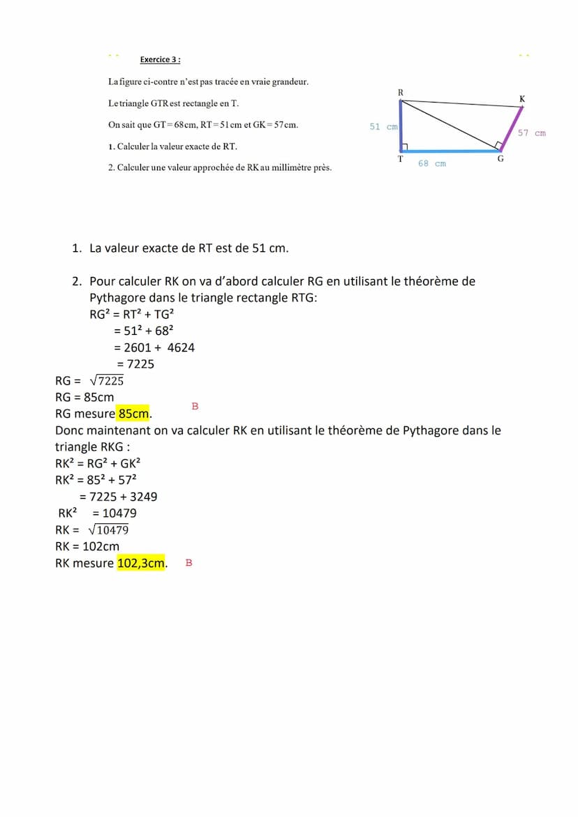 Dal
Clémentine
Exercice 1
Exercice 1:
1.
5/5
1. Décomposer les nombres 6 120 et 5712 en produit de facteurs premiers.
2. En déduire la liste
