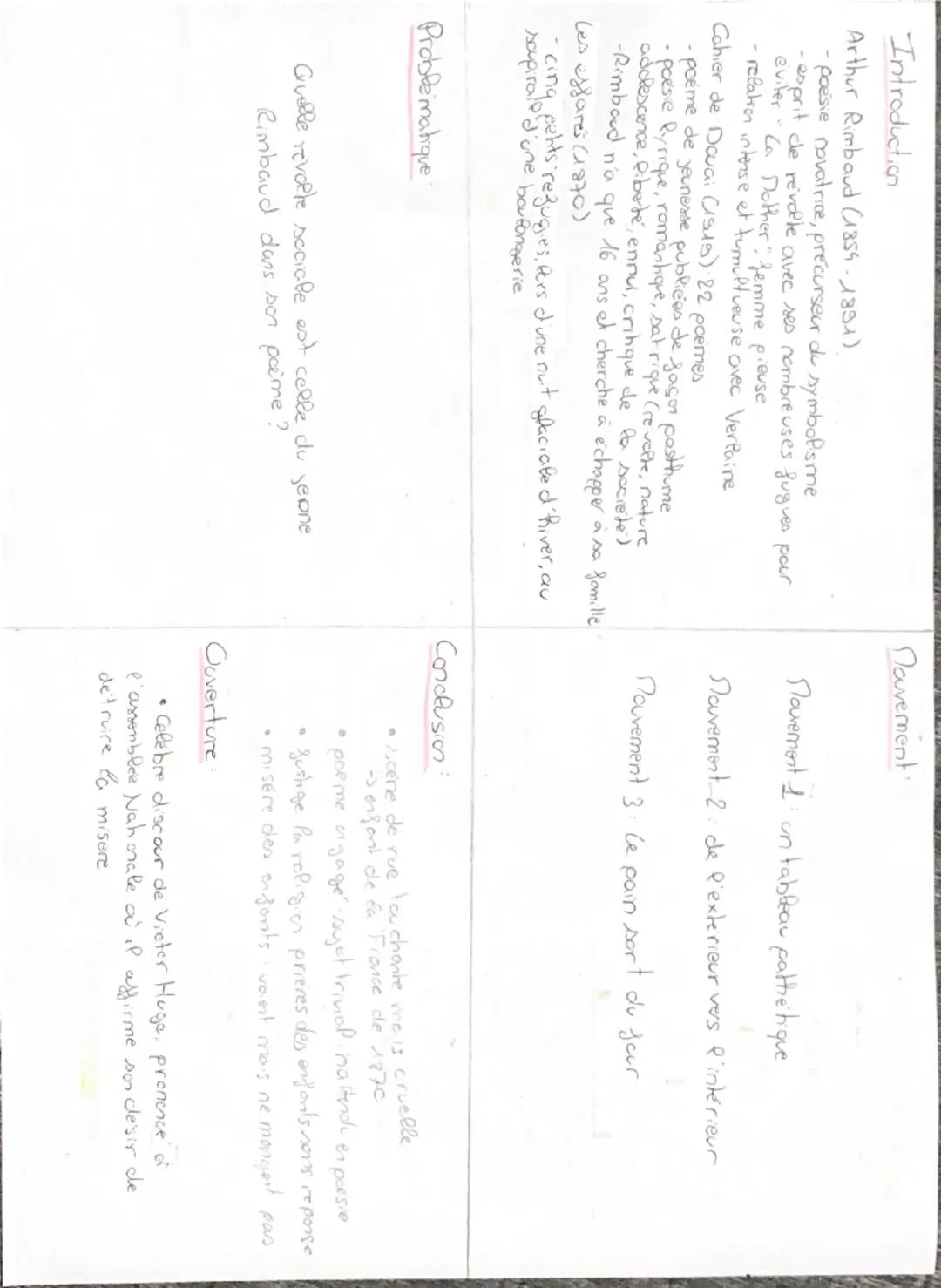 Noirs dans la neige et dans la brume,
Au grand soupirail qui s'allume,
Leurs culs en rond
A genoux, cing petits, misère!
Regardent le boulan