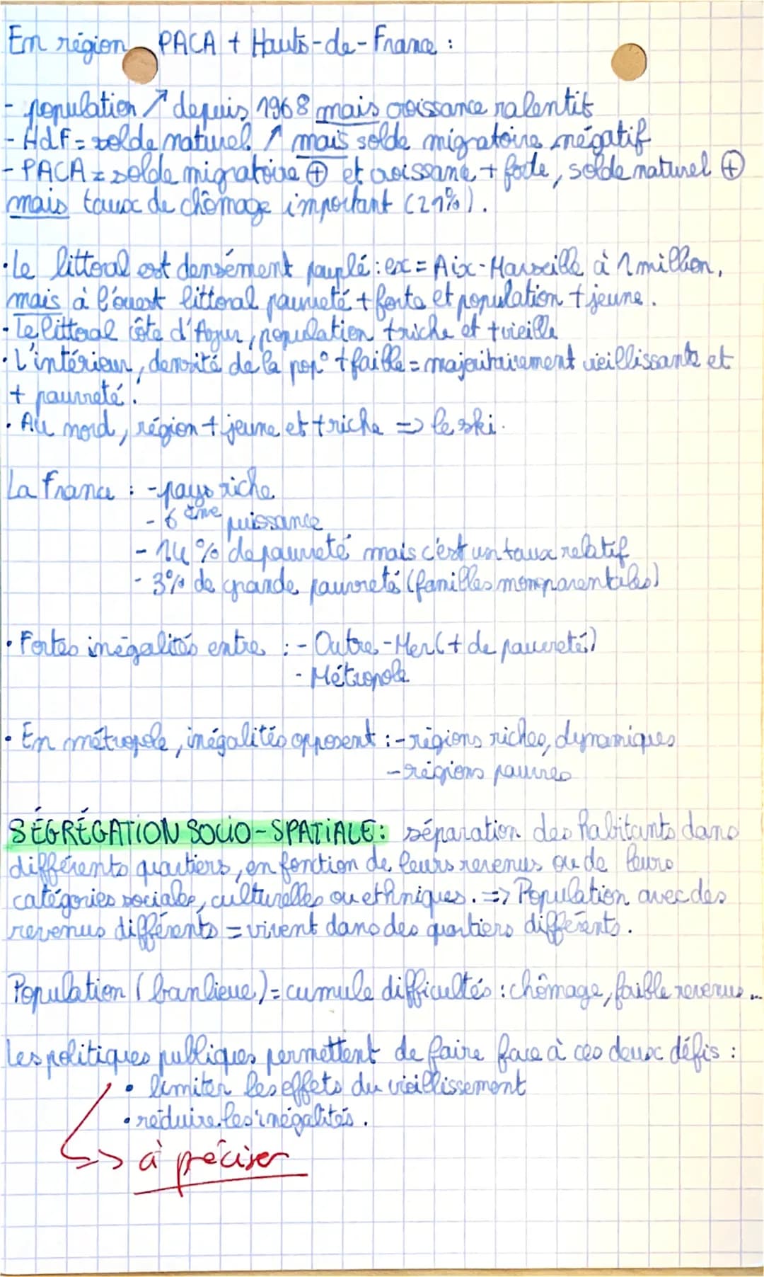 GÉO
III - La France dynamiques démographiques, inégalités
socio-économiques
HEYDON
Vichova
2nd₂6
1
D
La France = croissance démographique fa
