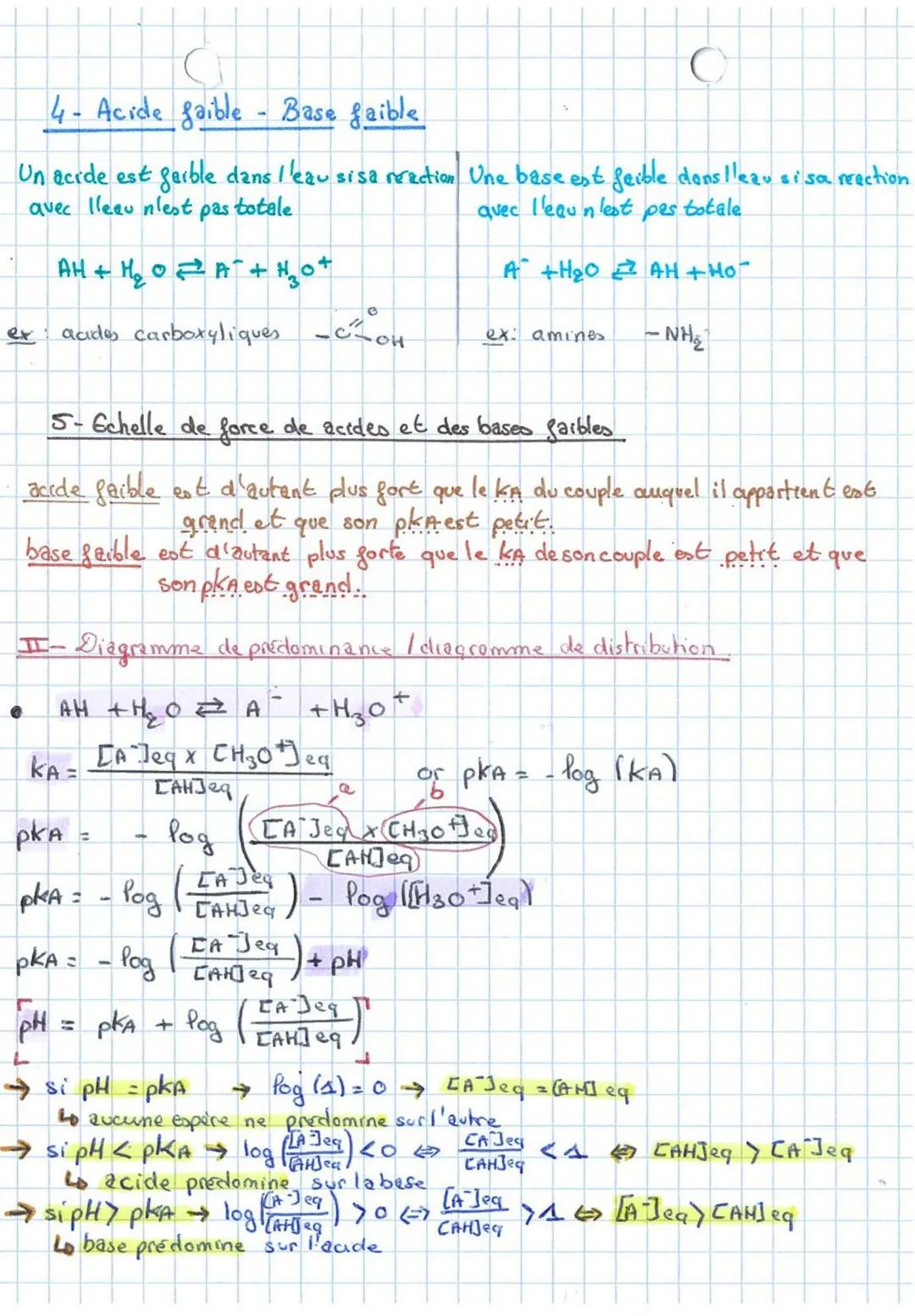(Chapitre 12: Force des acides et
des bases

I- Reaction d'un acicle eud'une base cover lleau

$H_2O (P) \rightleftharpoons HO^- + H^+_{(aq)