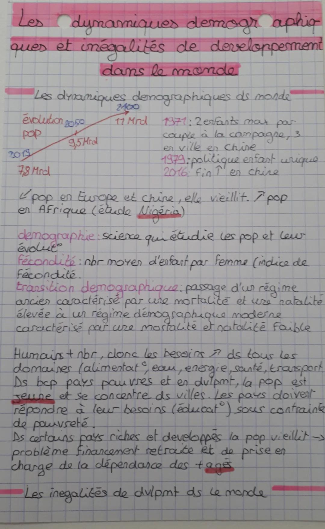 # Les dynamiques demogr aphiq

ques et inégalités de developpement

dans le monde

Les droaniques denographiques ds monde

évolution 20150
2