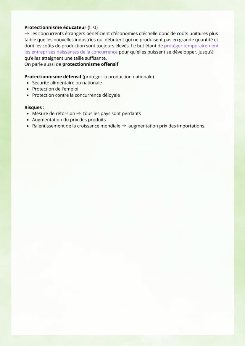 Commerce international: concerne l'ensemble des échanges de biens et de services entre
différents pays, il est mesuré par les exportation (X