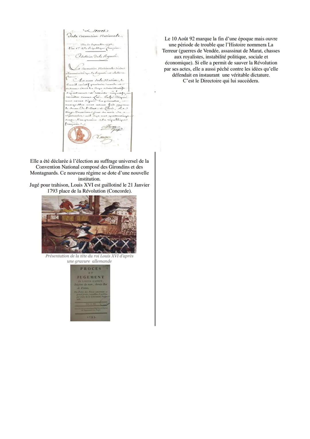 JOU Journée du 10 août 1792 792
- Contexte général (année 1792) et immédiat
( été 92 )
La France est en guerre contre l'Autriche.
DECLARATIO