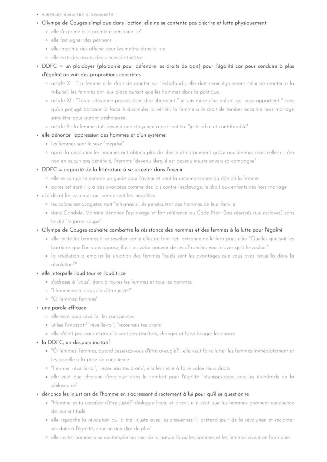 
<h2 id="introduction">Introduction</h2>
<p>Dans cette dissertation, nous allons examiner la vie et l'œuvre d'Olympe de Gouges, une figure e