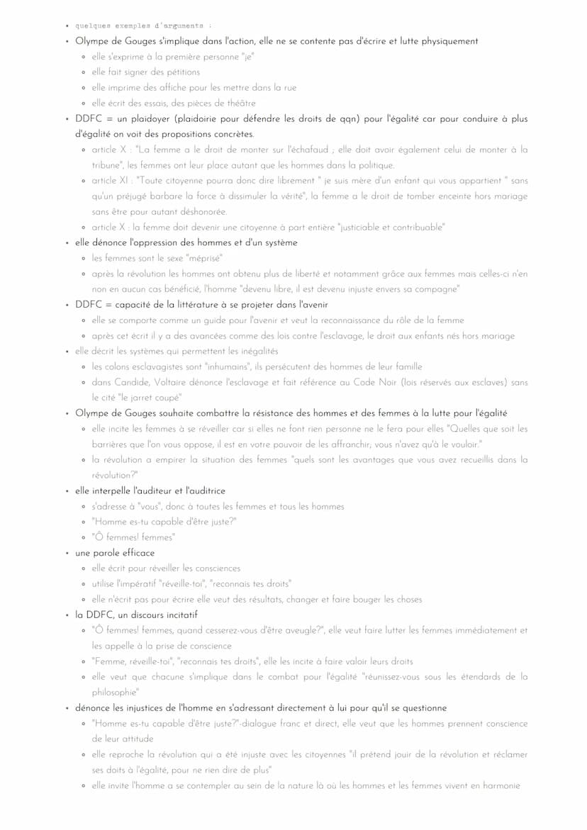 
<h2 id="introduction">Introduction</h2>
<p>Dans cette dissertation, nous allons examiner la vie et l'œuvre d'Olympe de Gouges, une figure e