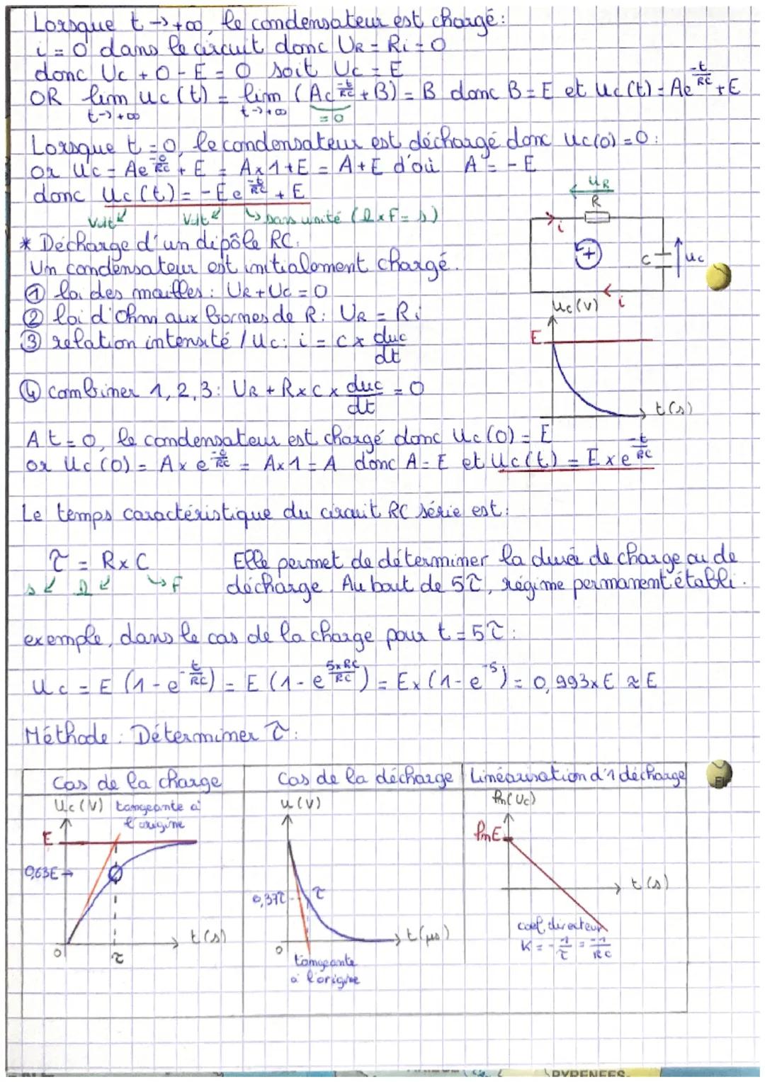 chap 16
# Dymamique d'un systeme
## électrique
Spé Term
# Intensite du courant électrique.
Un courant électrique est un déplacement de porte