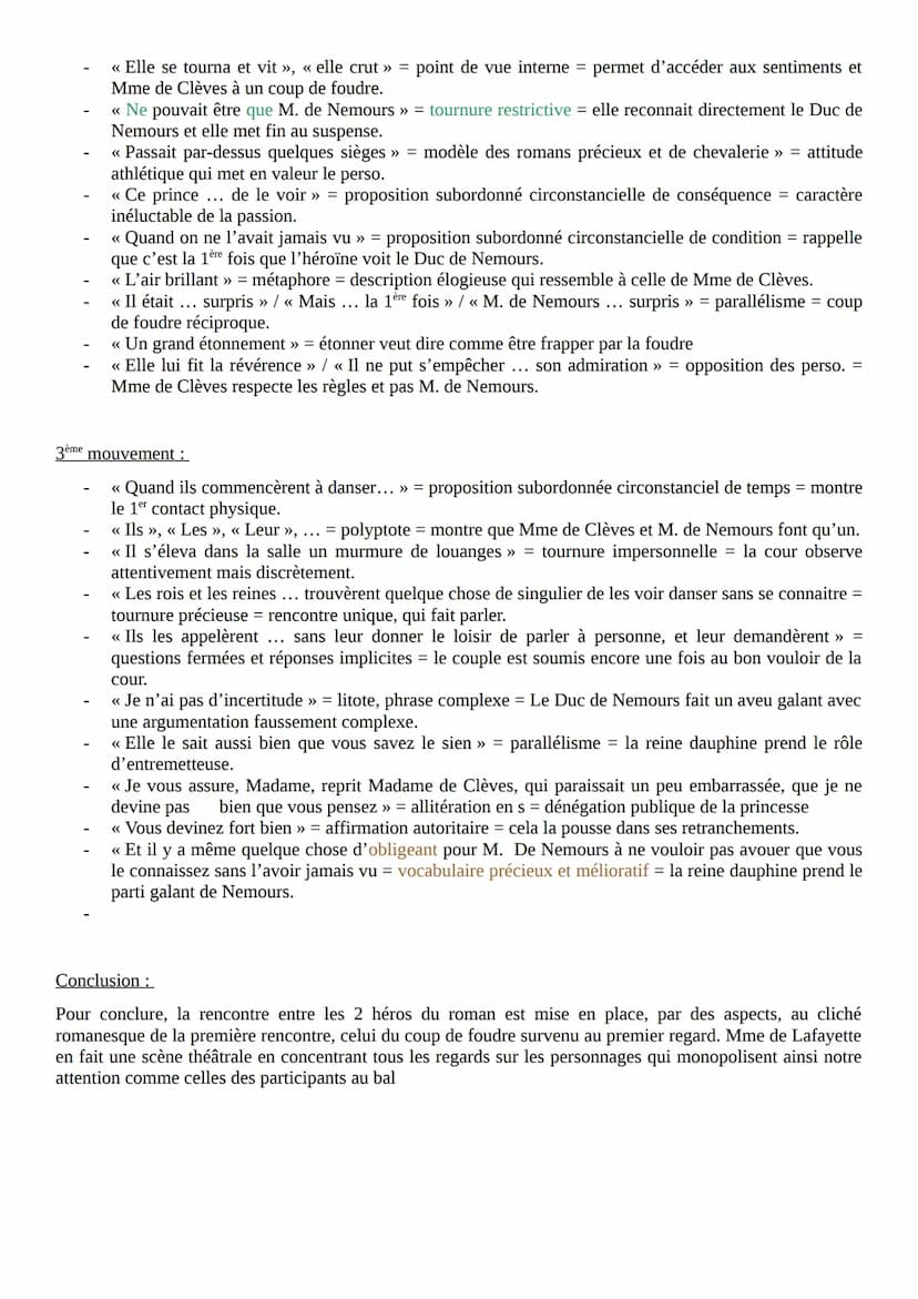 Introduction :
Influencée par le mouvement précieux, Madame de Lafayette propose dans son roman le plus célèbre, La
Princesse de Clèves, pub