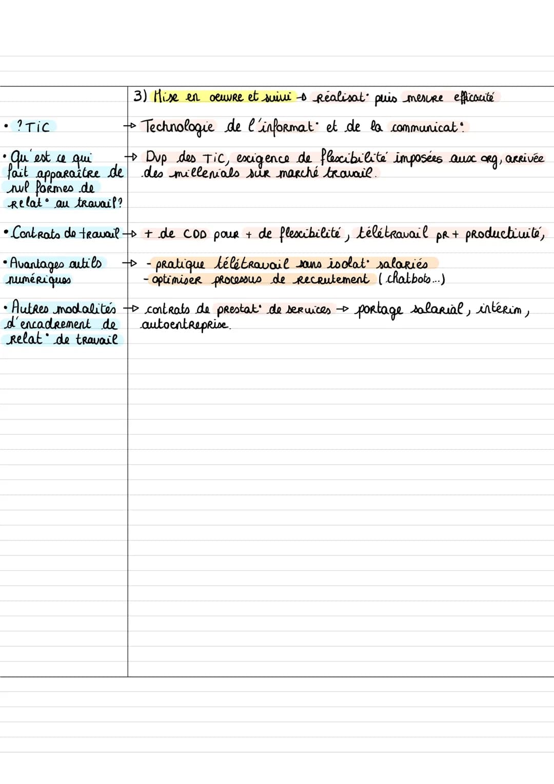 • Comment adapter les o estimat des besoins immédiats et futurs en RH PR faire face aux
RH à leurs besoirs ? choix de pRod. D Rôle de gestio