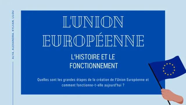 Know L’union européenne: hisoire et fonctionnement  thumbnail