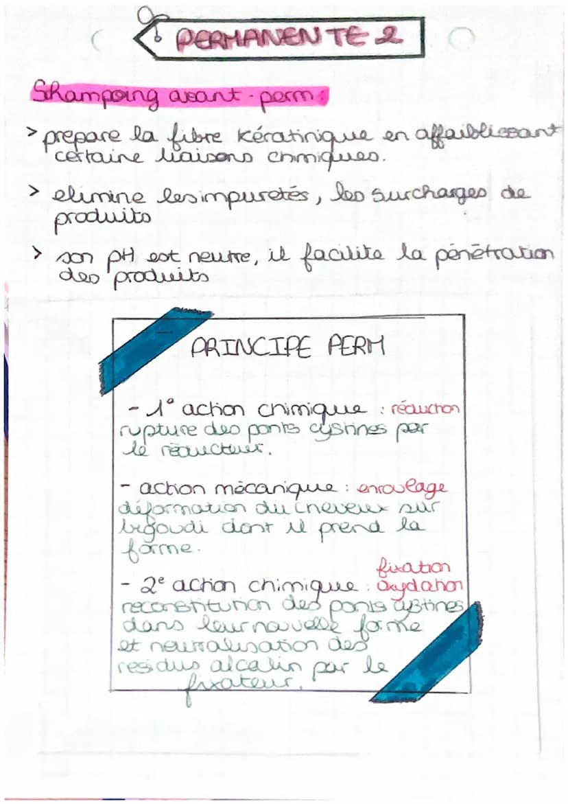 CHEVEU INTACT,
pont cystines
PERMANENTE
ISH
S
ACTION MECANIQUE
l' enroulage
HS
réducteur
1 ACTION CHIMIQUE
la réduction
S
SH
S
SH
SH
molecul
