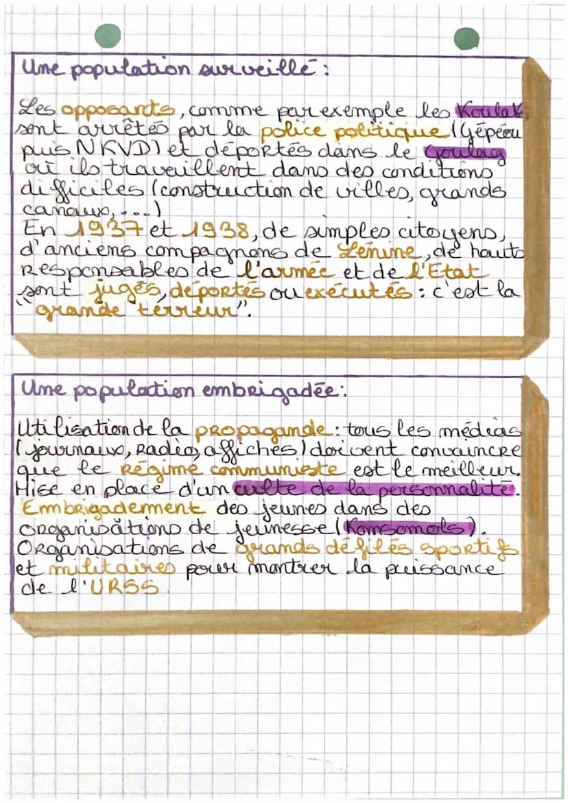 • URSS
Les différents Régimes:
Régime démocratique régime politique
dans lequel le peuple détient le pouvoir.
Régime autoritaire. Régime pol