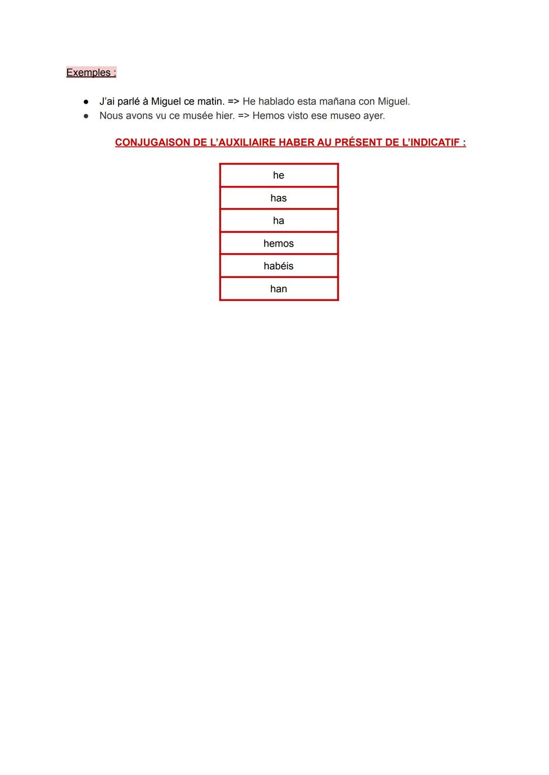 1 - Différence entre SER et ESTAR =>
Exemples:
●
Lorsqu'on parle de quelque chose qui est permanent et qui ne change pas, on utilise
toujour