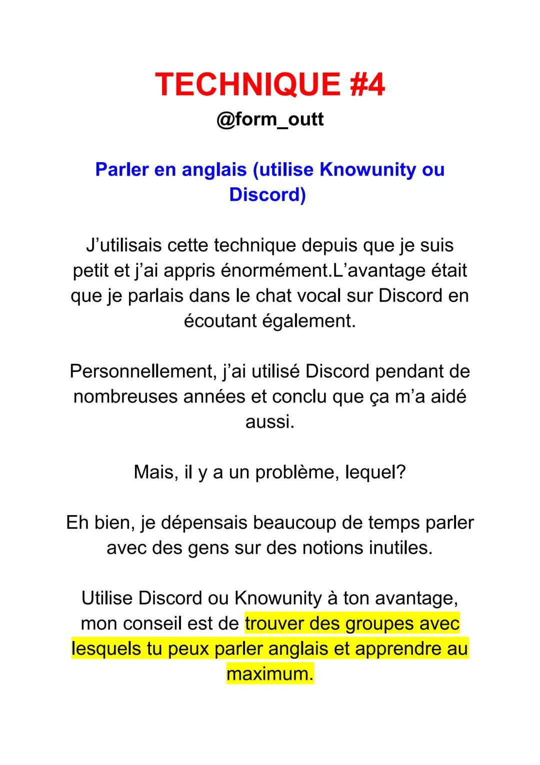 # Comment Apprendre l'Anglais
@form_outt

Apprendre l'anglais peut être une tâche difficile,
car le langage en lui-même est très technique.
