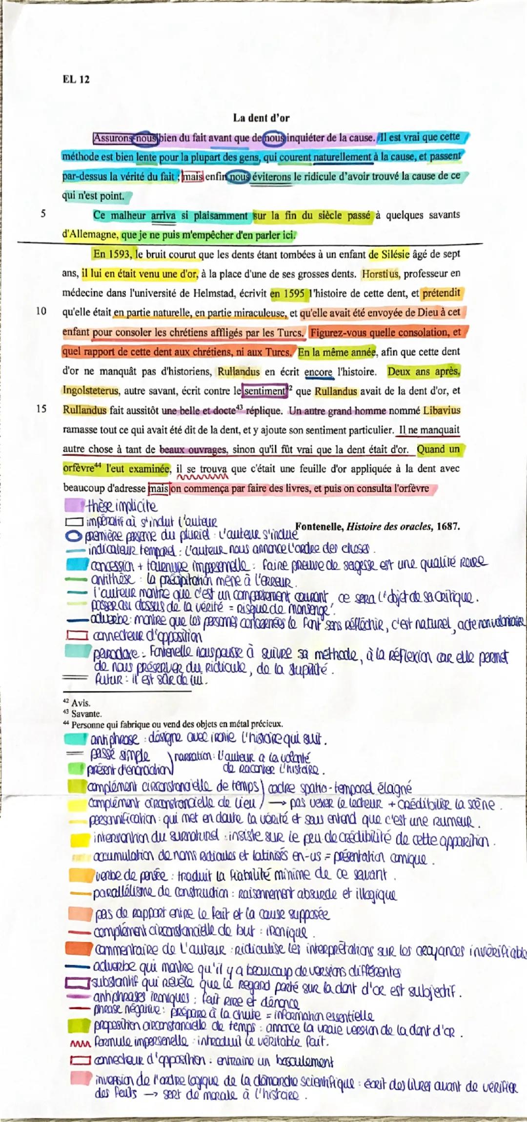 EL12
INTRODUCTION (1 min 30 max.)
Carte d'identité de l'œuvre :
a) Auteur: Fontenelle, neveu de Corneille, est un philosophe
précurseur des 