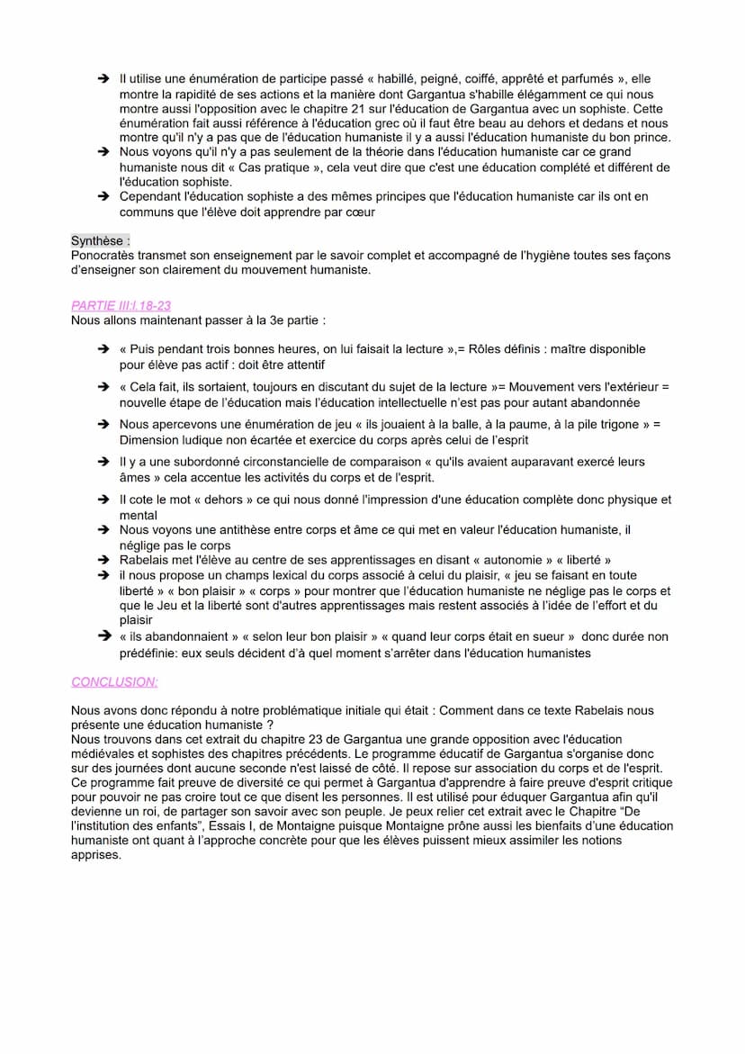 LECTURE:
Bonjour, je vais vous présenter la lecture linéaire du texte de Rabelais, extrait du chapitre 23 de Gargantua.
Je vais commencer pa