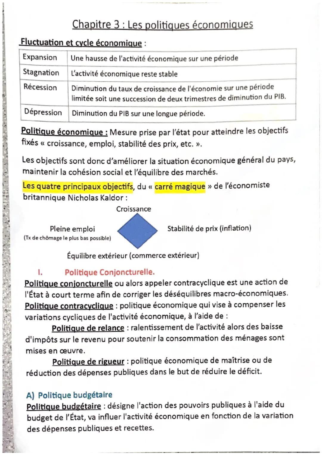 
<h2 id="fluctuationetcycleconomique">Fluctuation et cycle économique</h2>
<p>L'économie subit des variations qui peuvent être classées en d