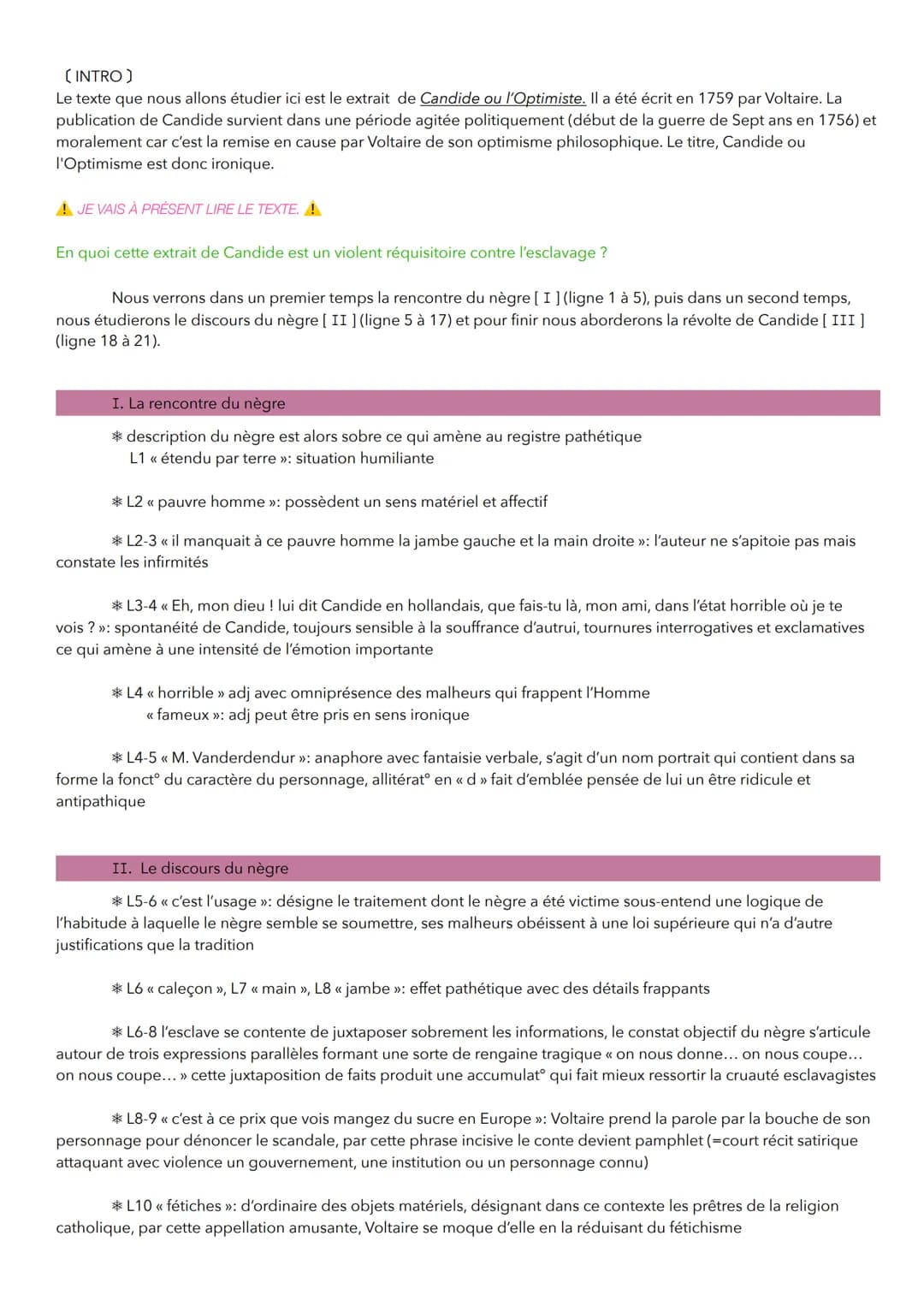 Objet d'étude: La littérature d'idée du XVIe au XVIIIe siècle
SEQ 8: Parcours « écrire et combattre pour l'égalité ›
Fiche d'identité de l'œ