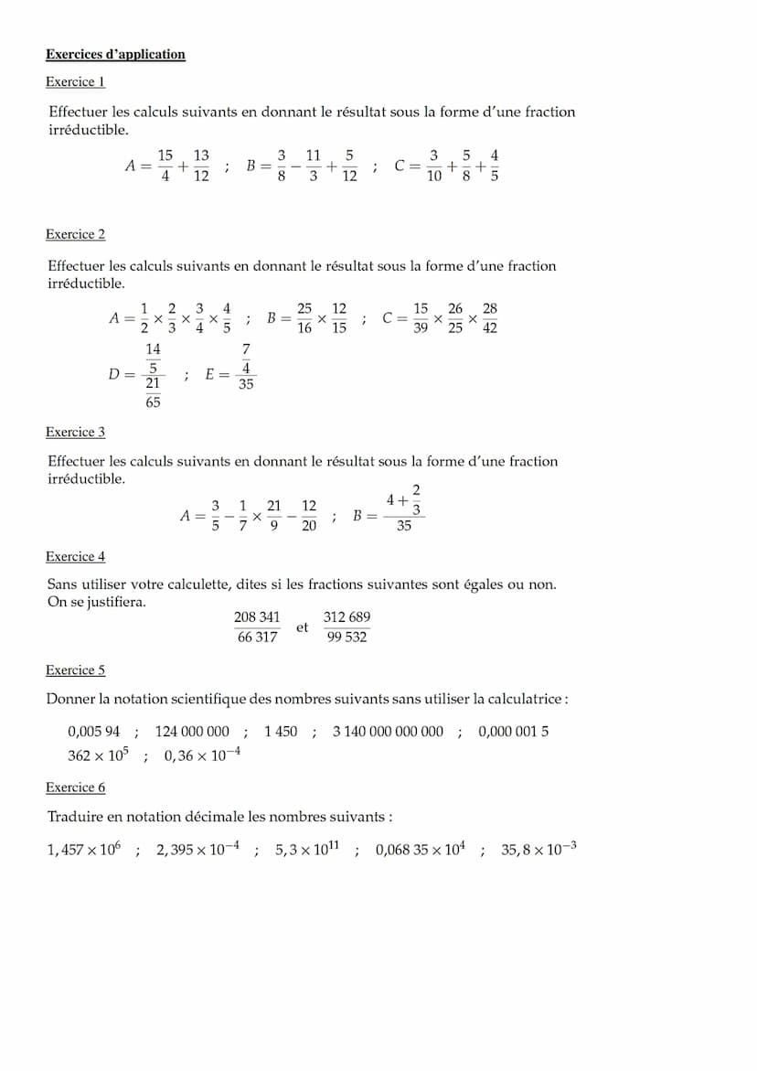 Objectif de la séance :
■
3. Les nombres rationnels : Q
Définition
Un nombre rationnel, q, est un nombre qui peut s'écrire sous la forme d'u